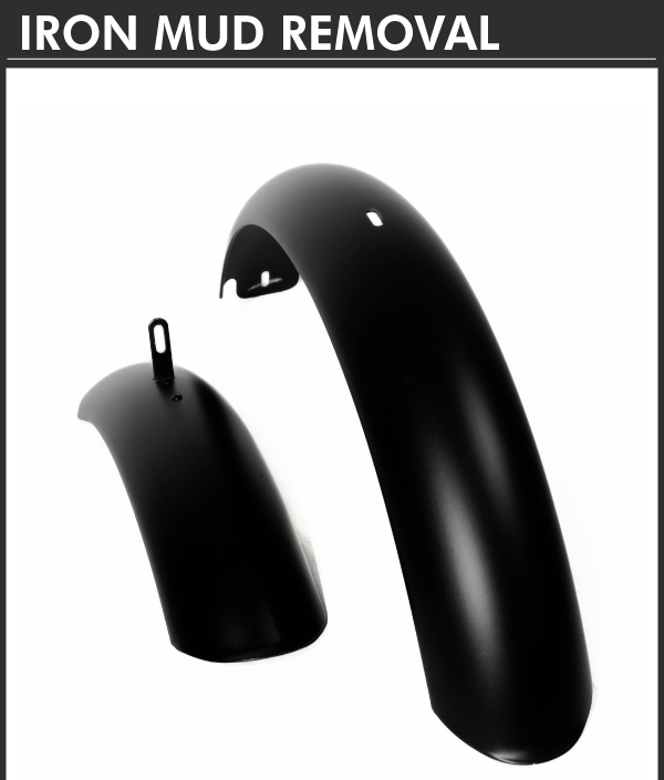 長版鐵製泥除一組