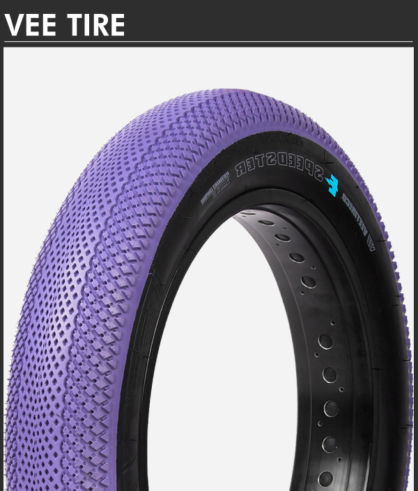 20x4.0 Vee tire 公路胖胎(紫) 20x4.0 Vee tire 公路胖胎(紫)
