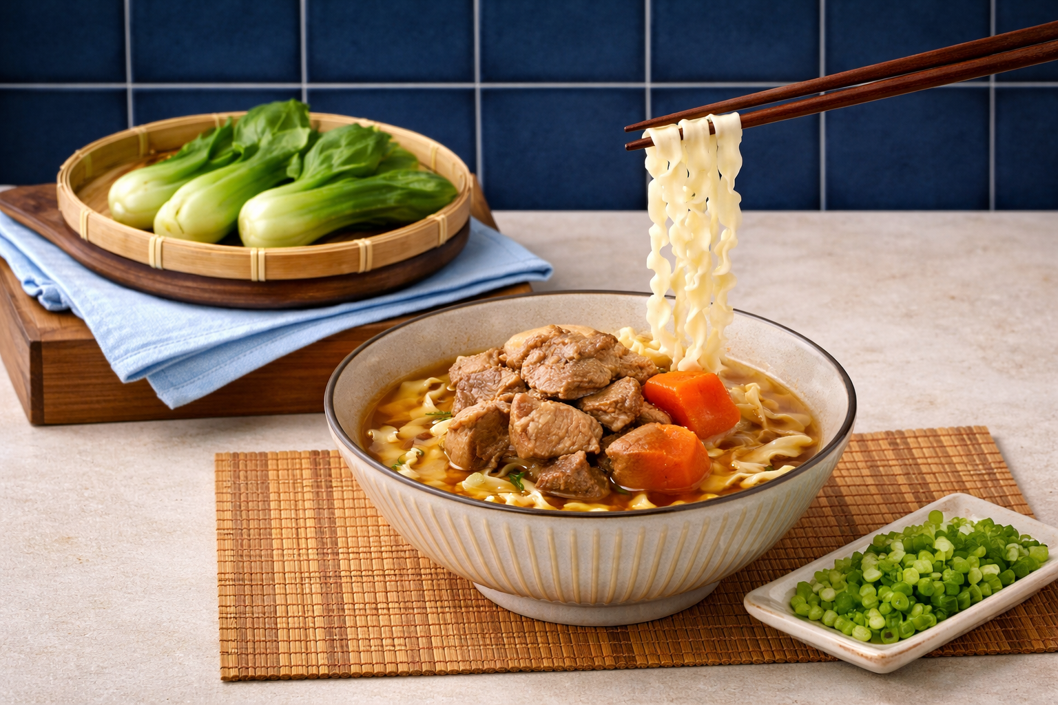 幾點回家紅燒豬肉麵的風味關鍵：從湯頭、豬肉到麵體的完整解析