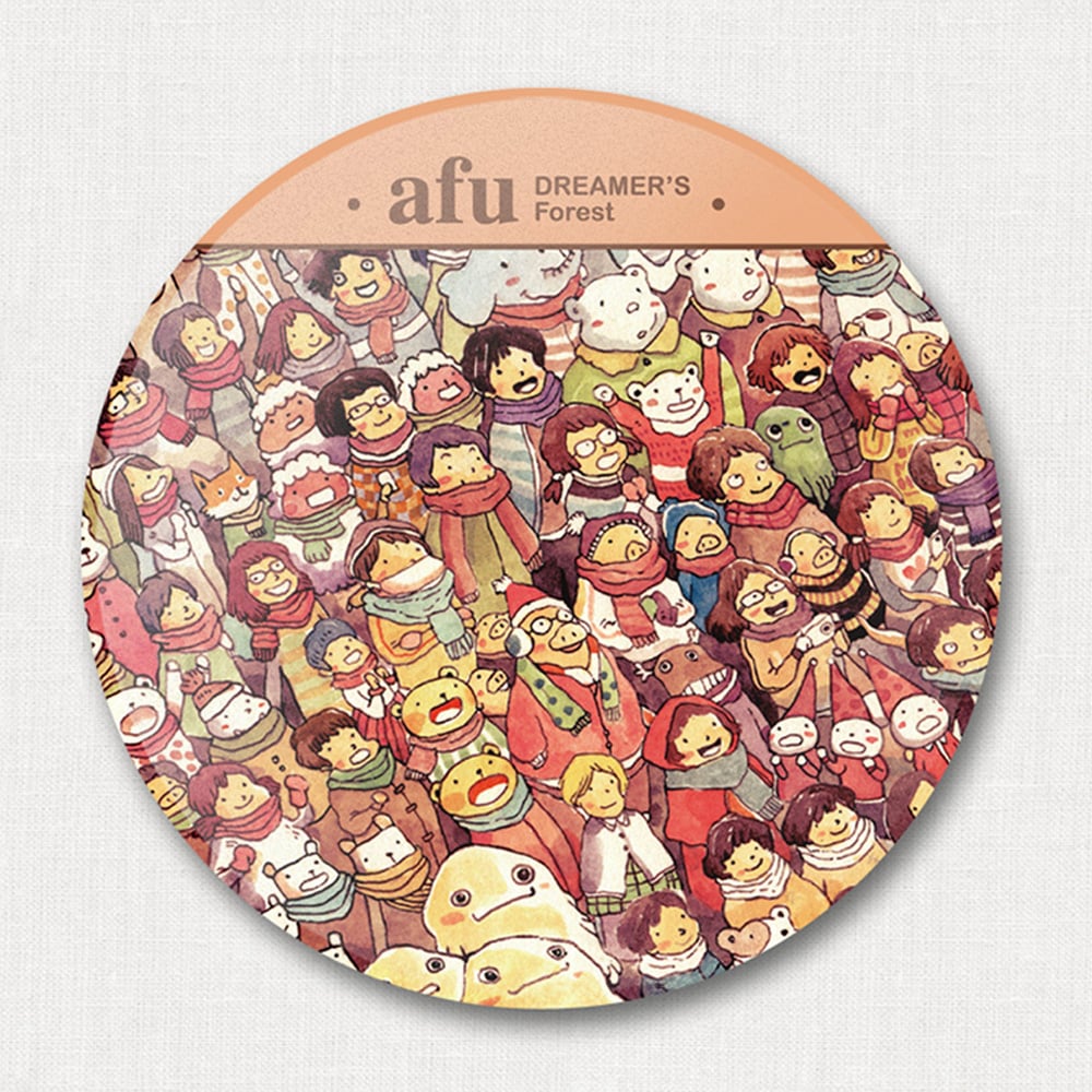 陶瓷吸水杯墊 - 共享美好瞬間