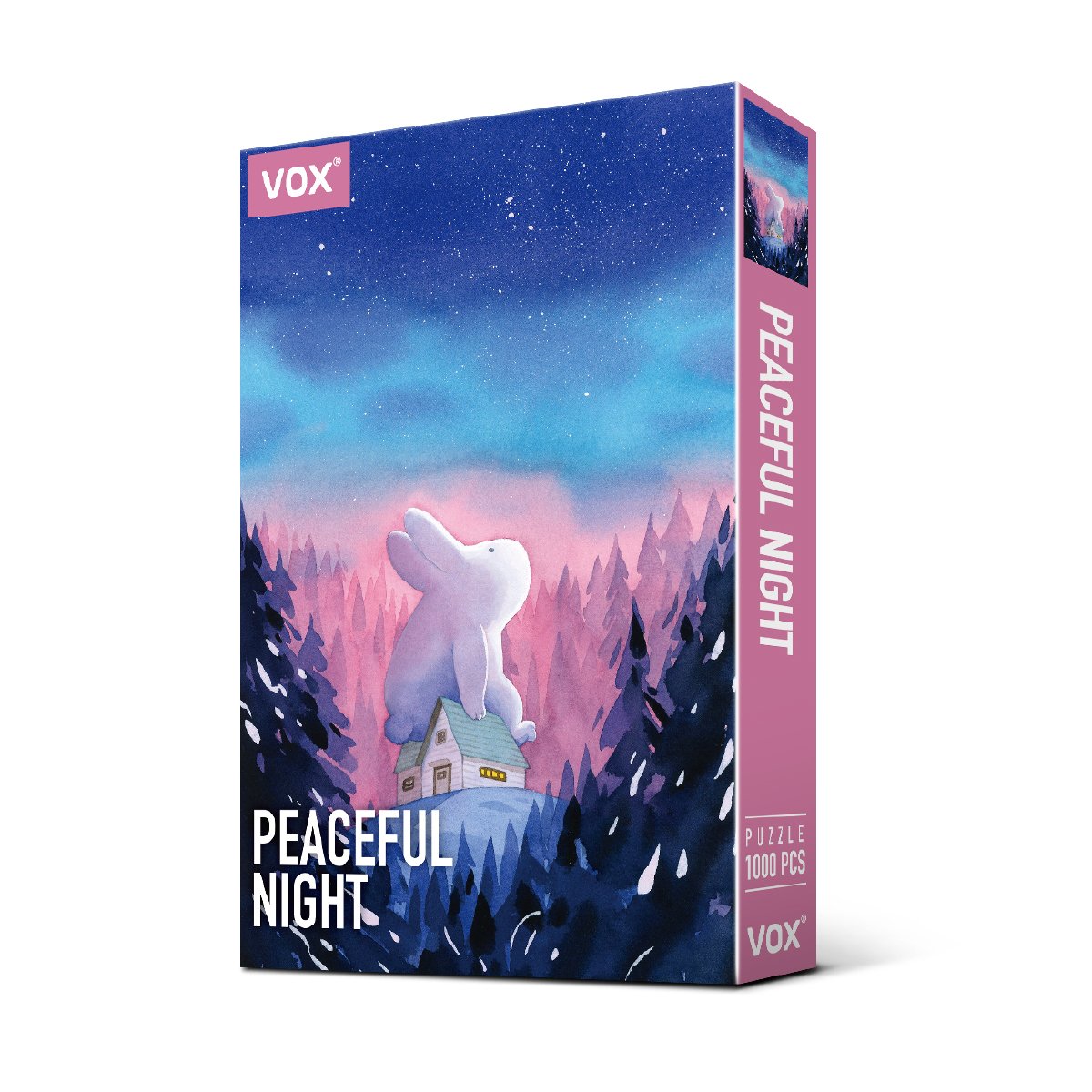 拼圖(1000片) - 安靜的時候