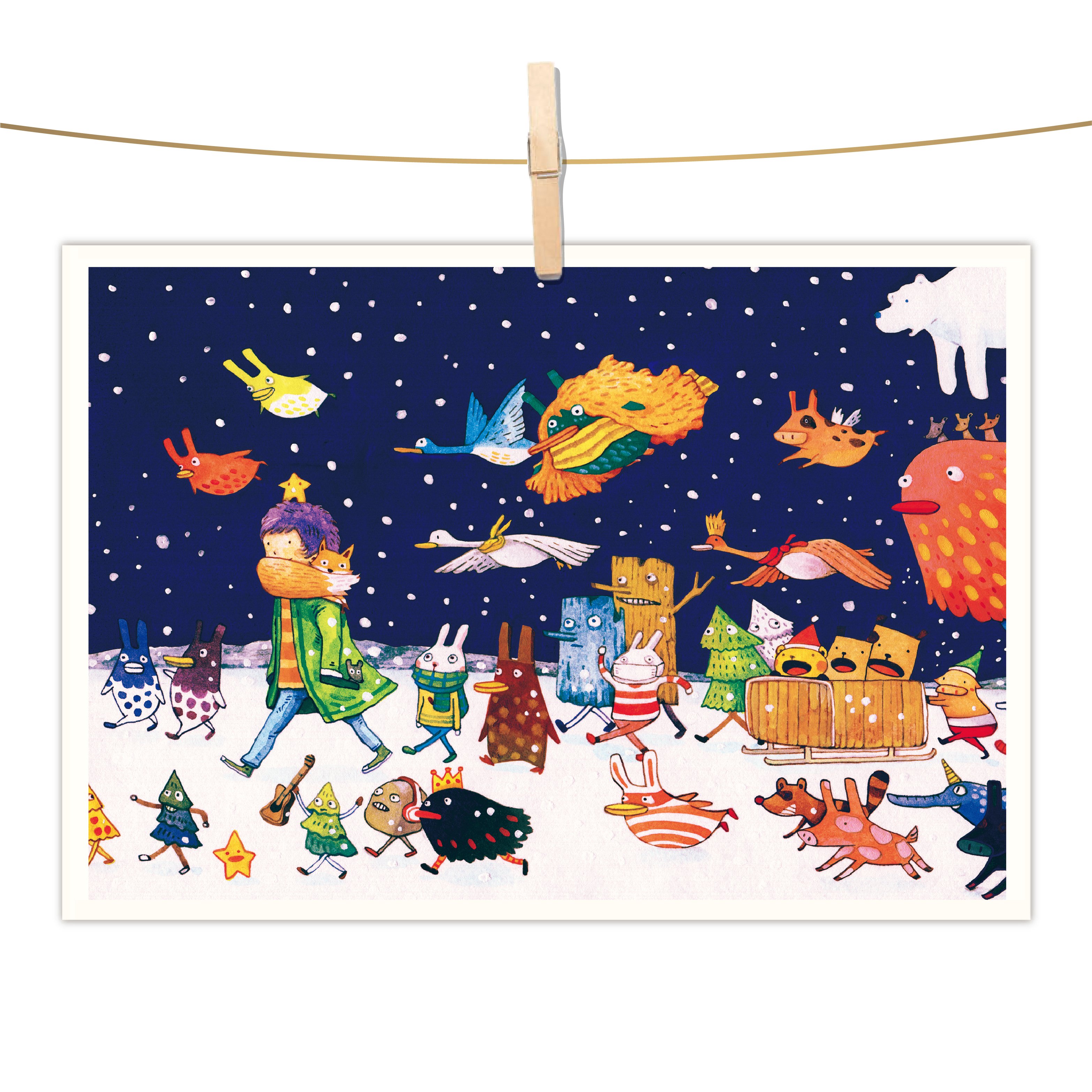 明信片 - 星夜小遊行