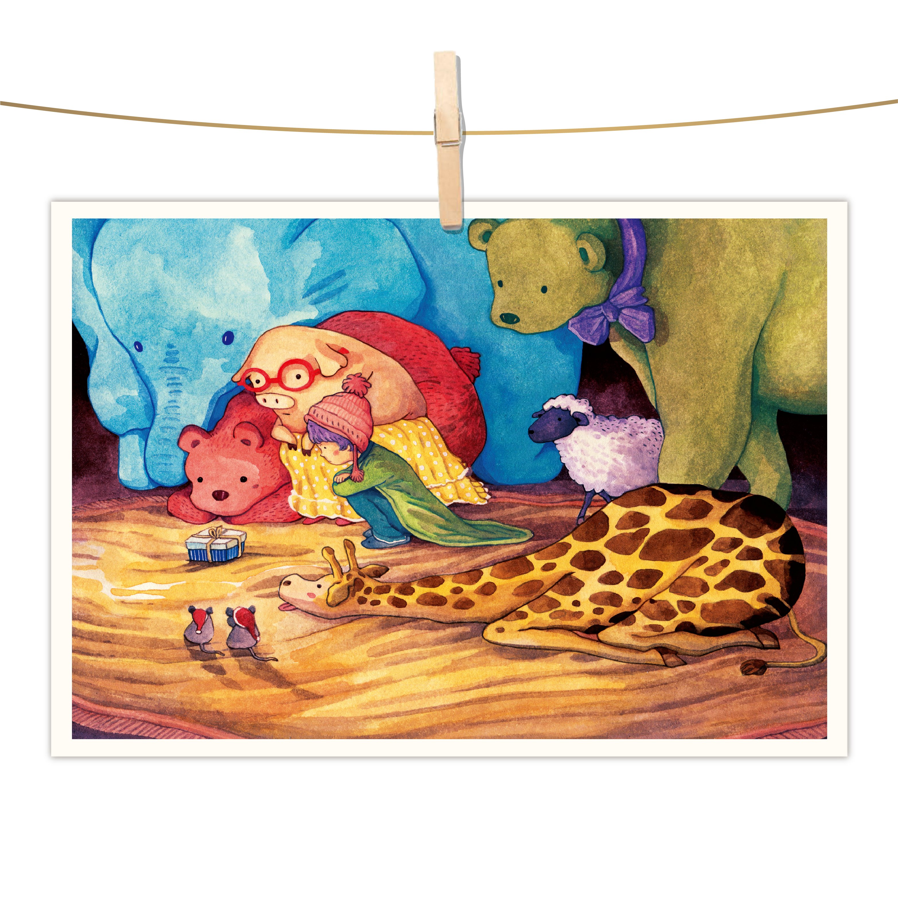 明信片 - 期待的禮物