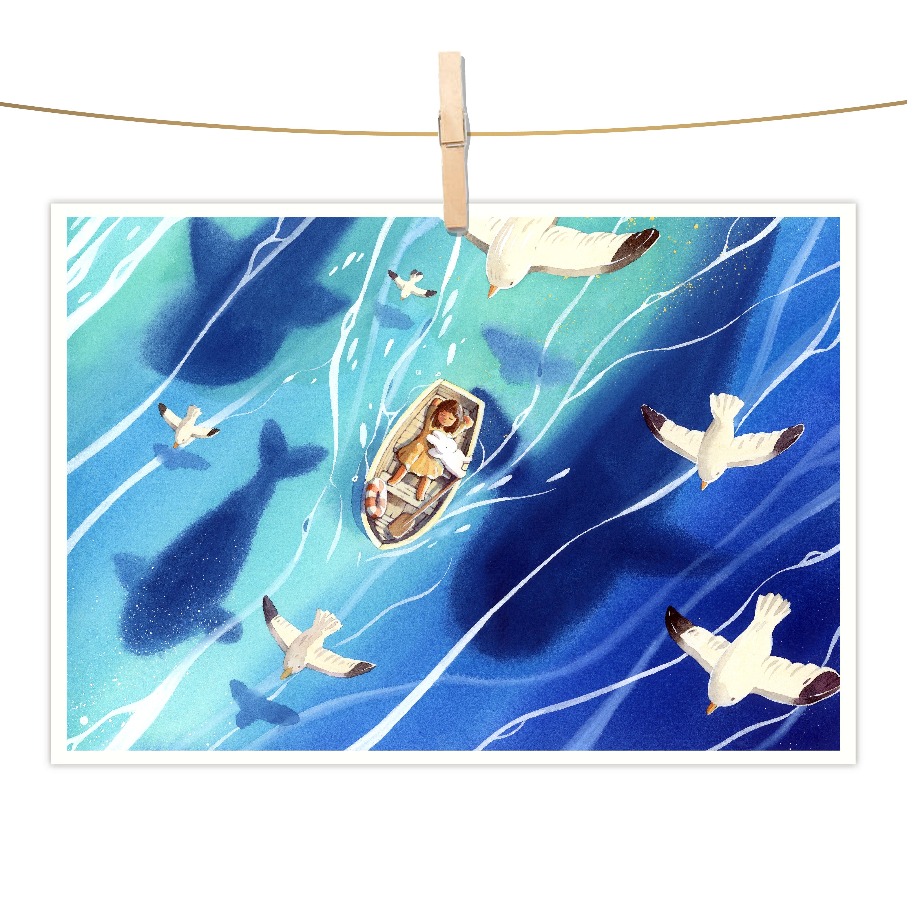 明信片 - 心的洋流