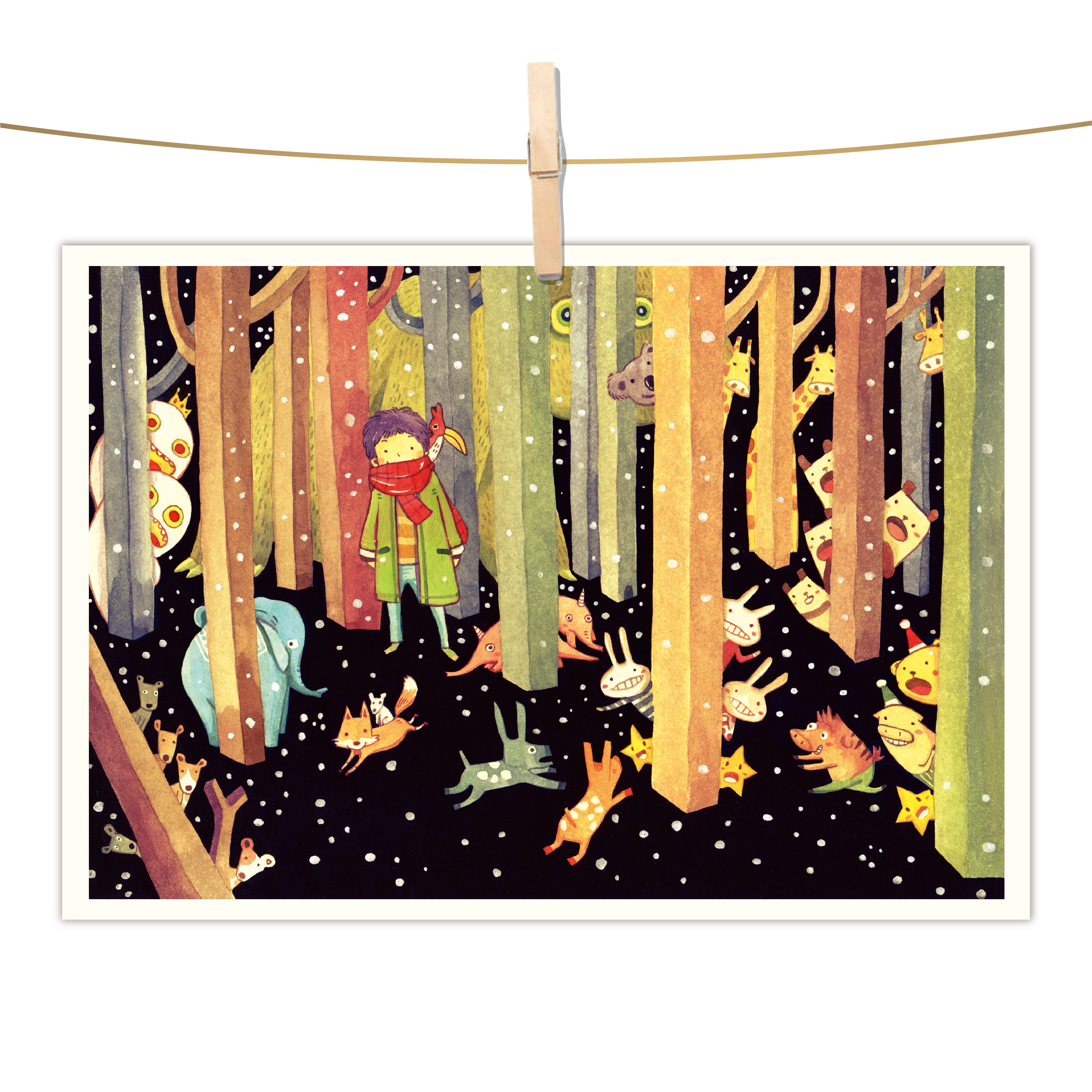 明信片 - 尋夢者森林