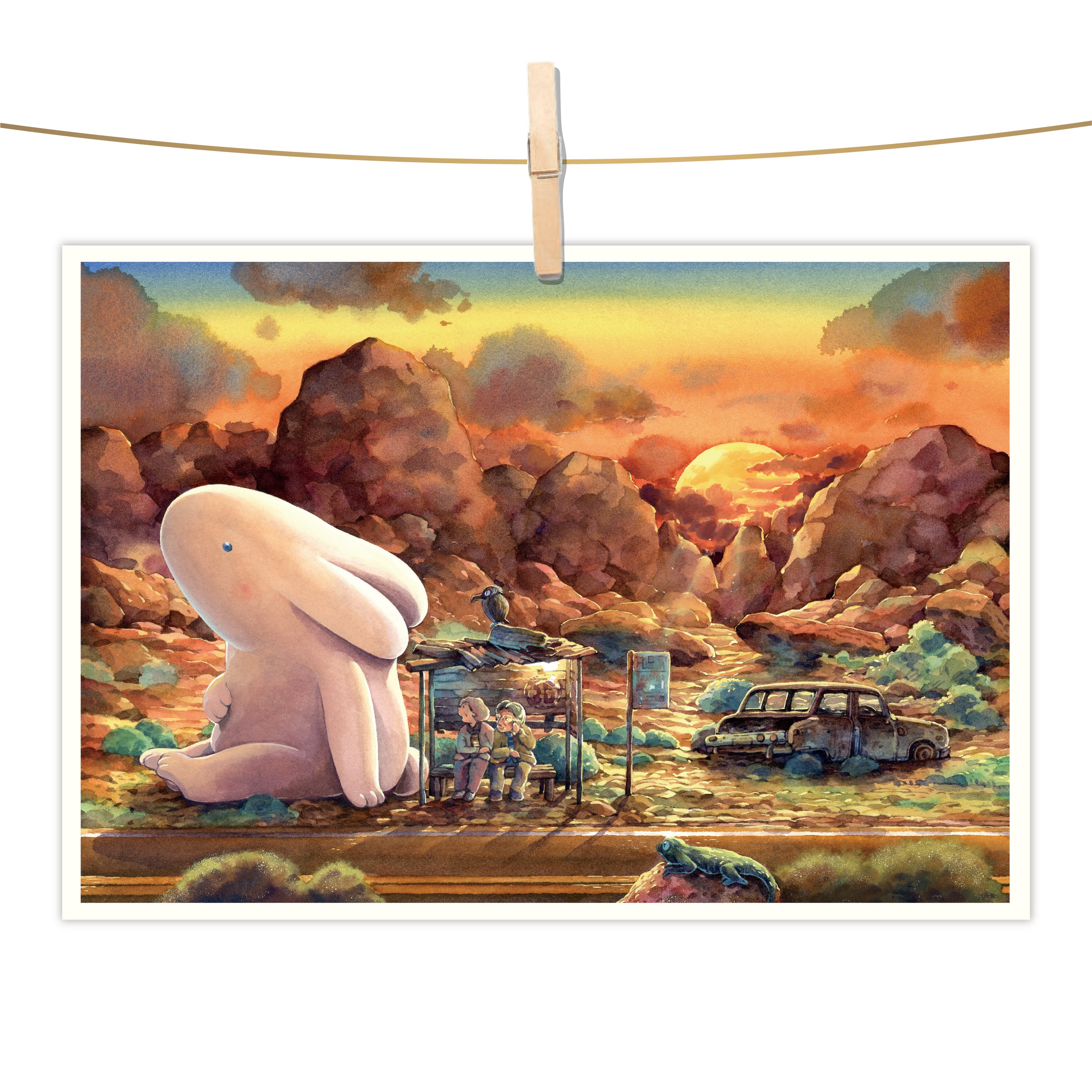 明信片 - 永恆的旅途