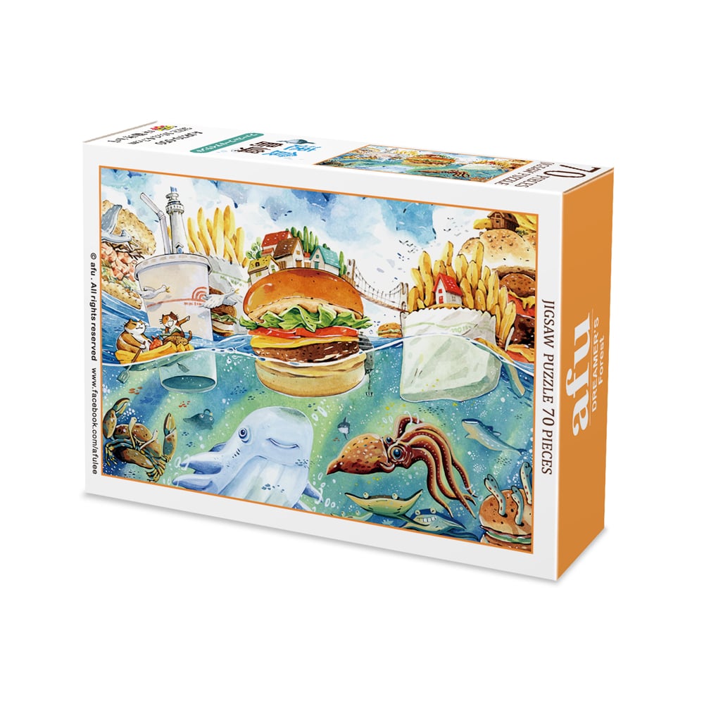 拼圖(70片) - 速食島嶼