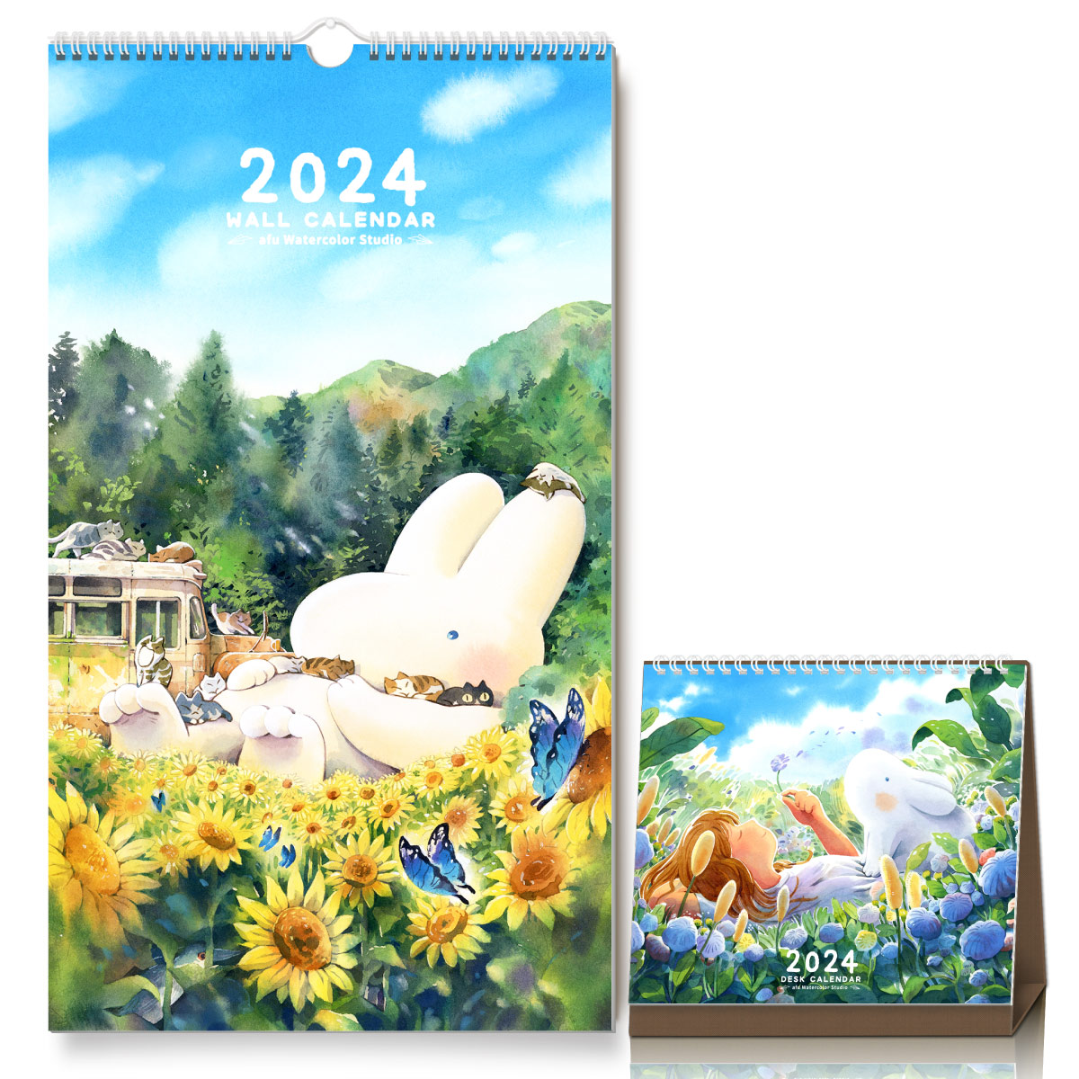 【限量】2024桌曆+掛曆 - 優惠組合＊