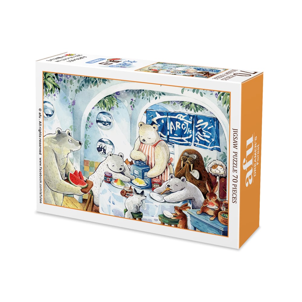 拼圖(70片) - 北極的夏日