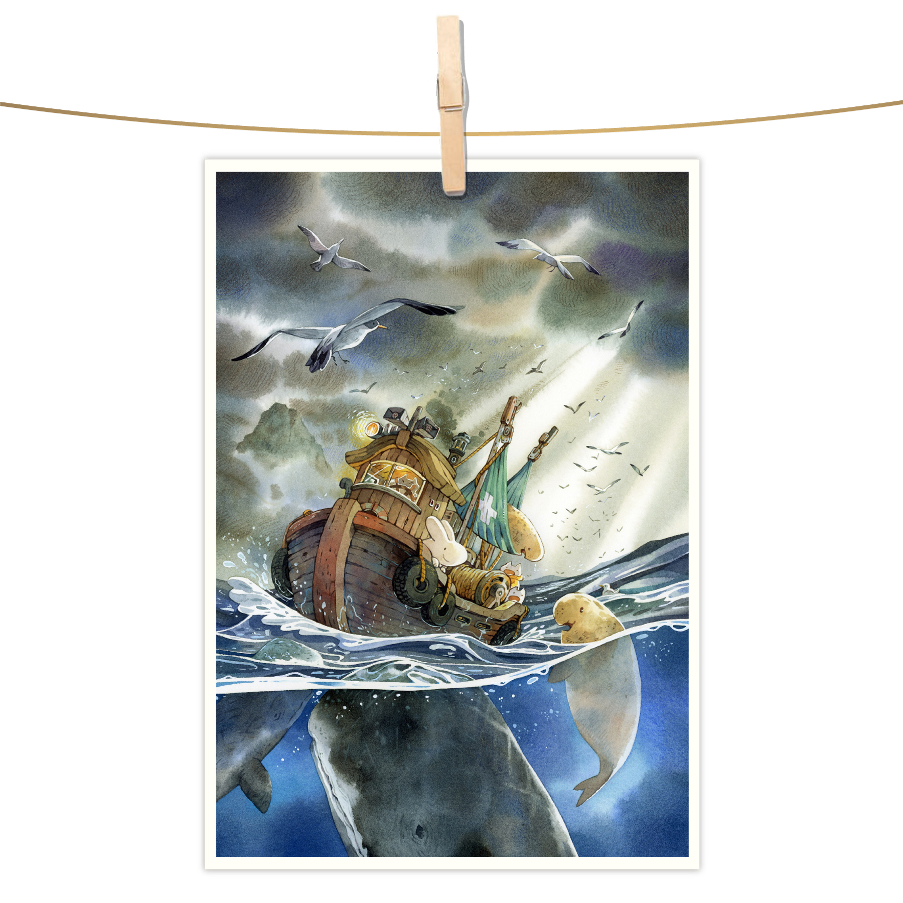 明信片 - 小儒艮的歸旅