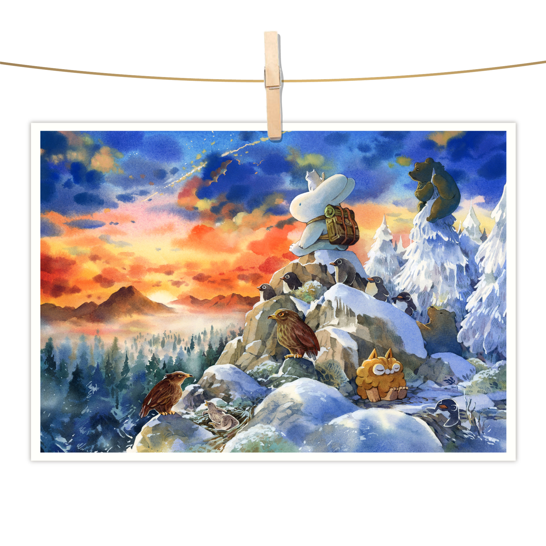 明信片 - 追光之旅