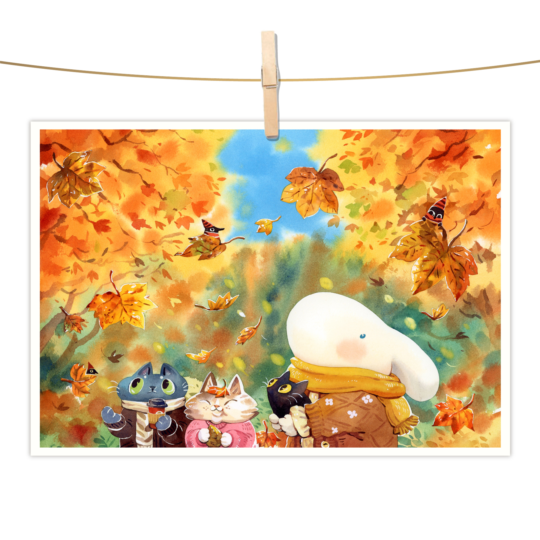 明信片 - 秋日交響曲