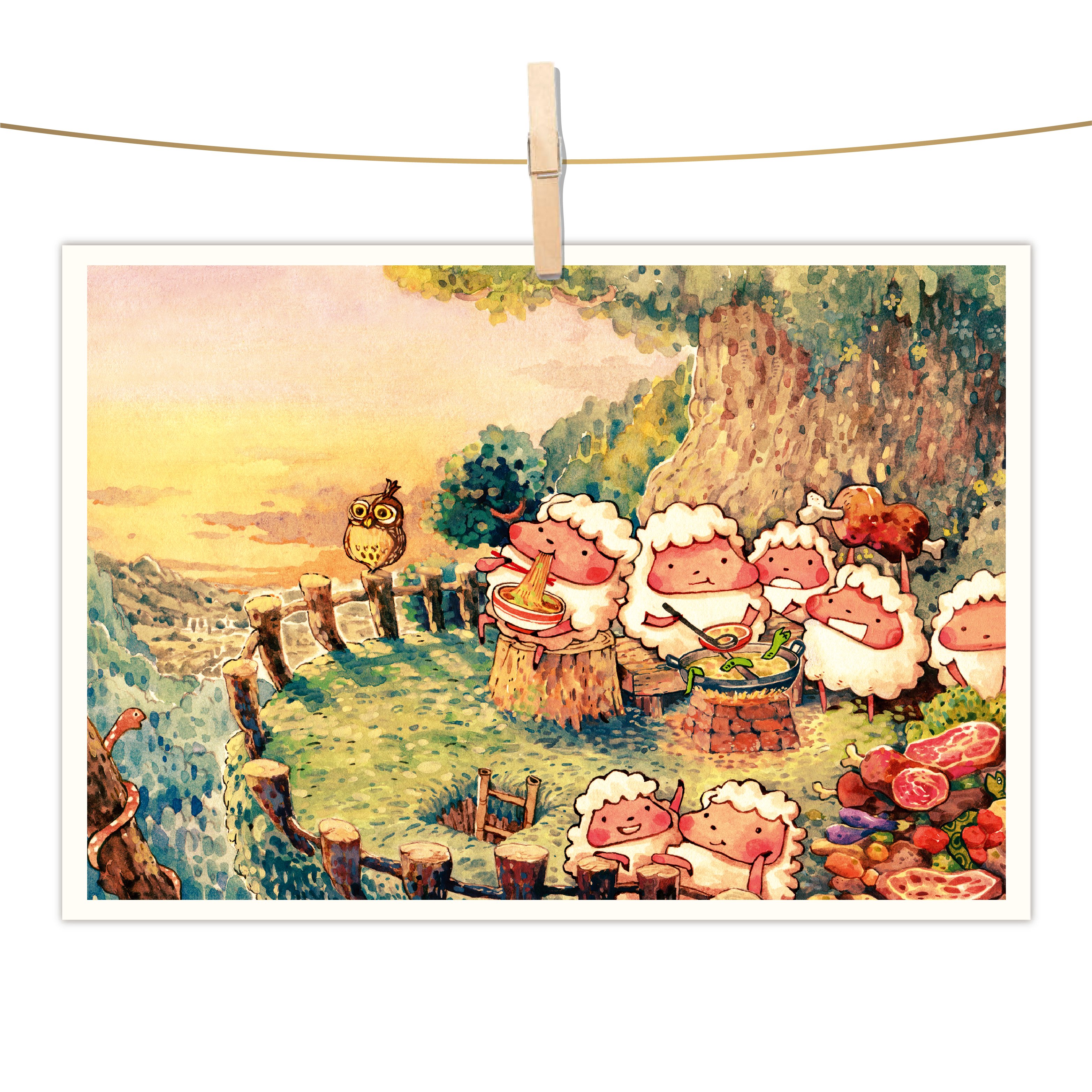 明信片 - 相聚一刻