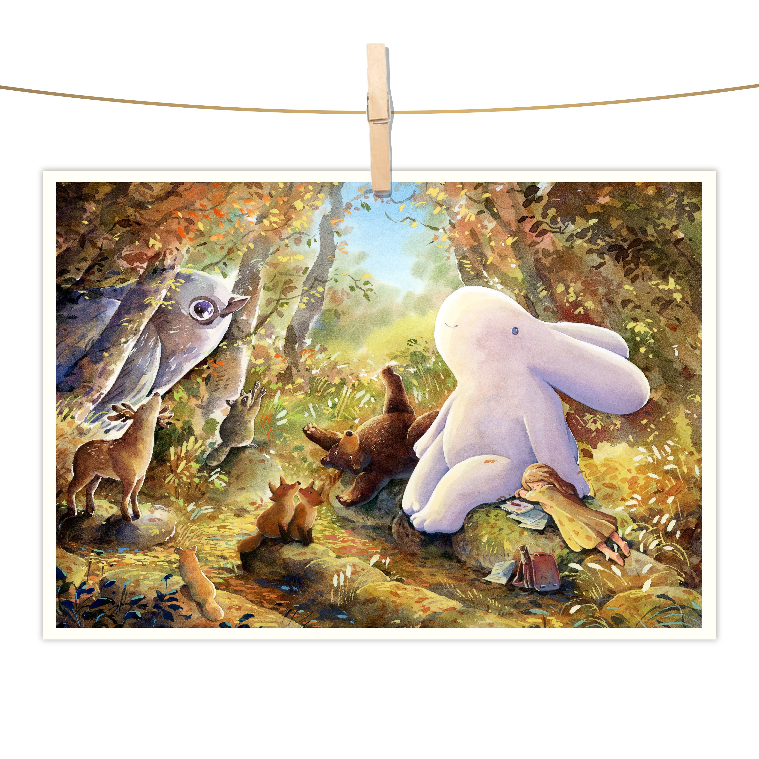 明信片 - 秋日之晴