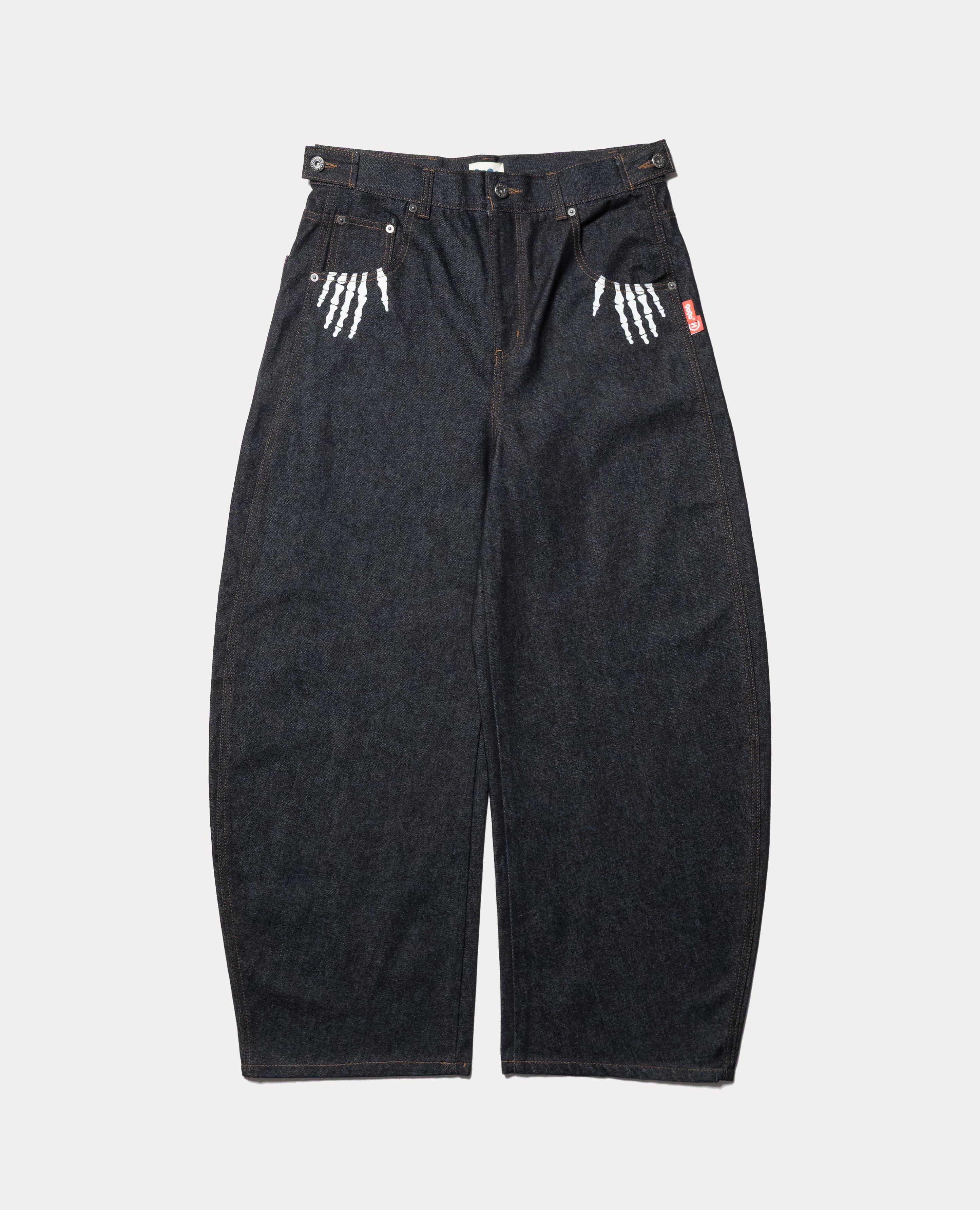 9090 Bone Hand Denim pants