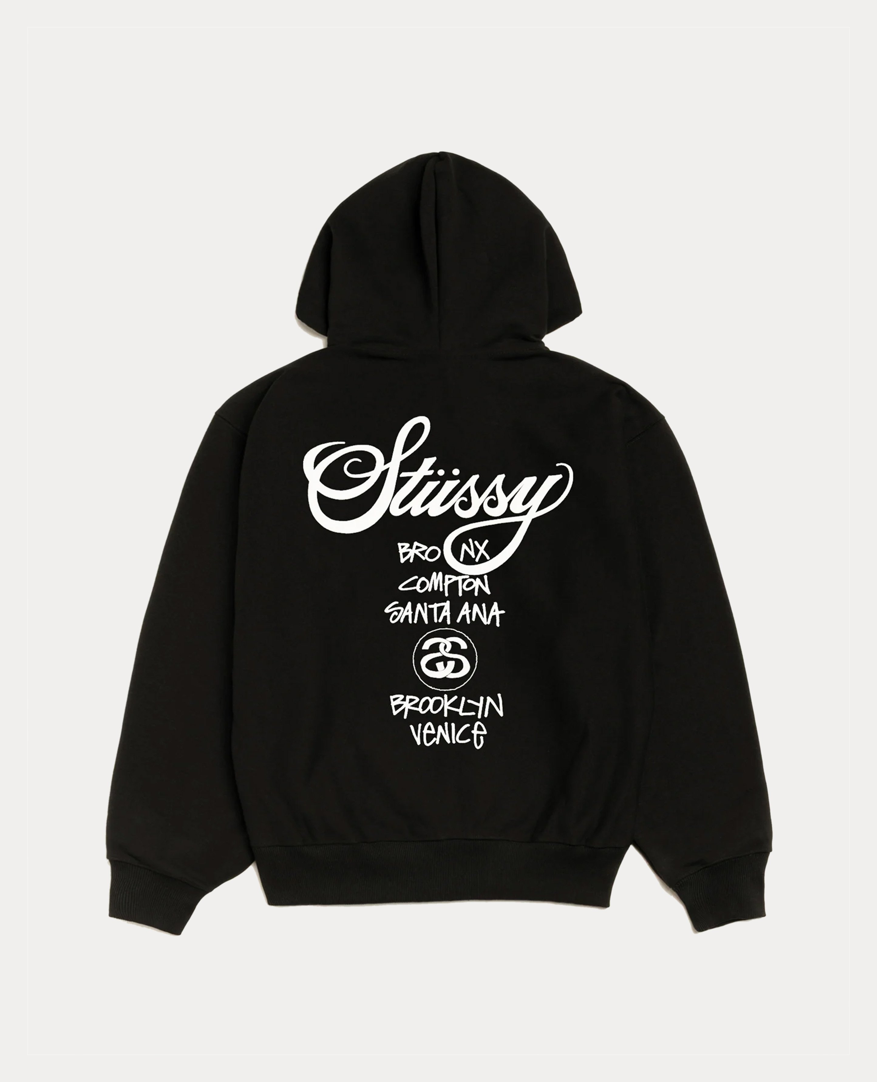 Stüssy World Tour Zip Hoodie