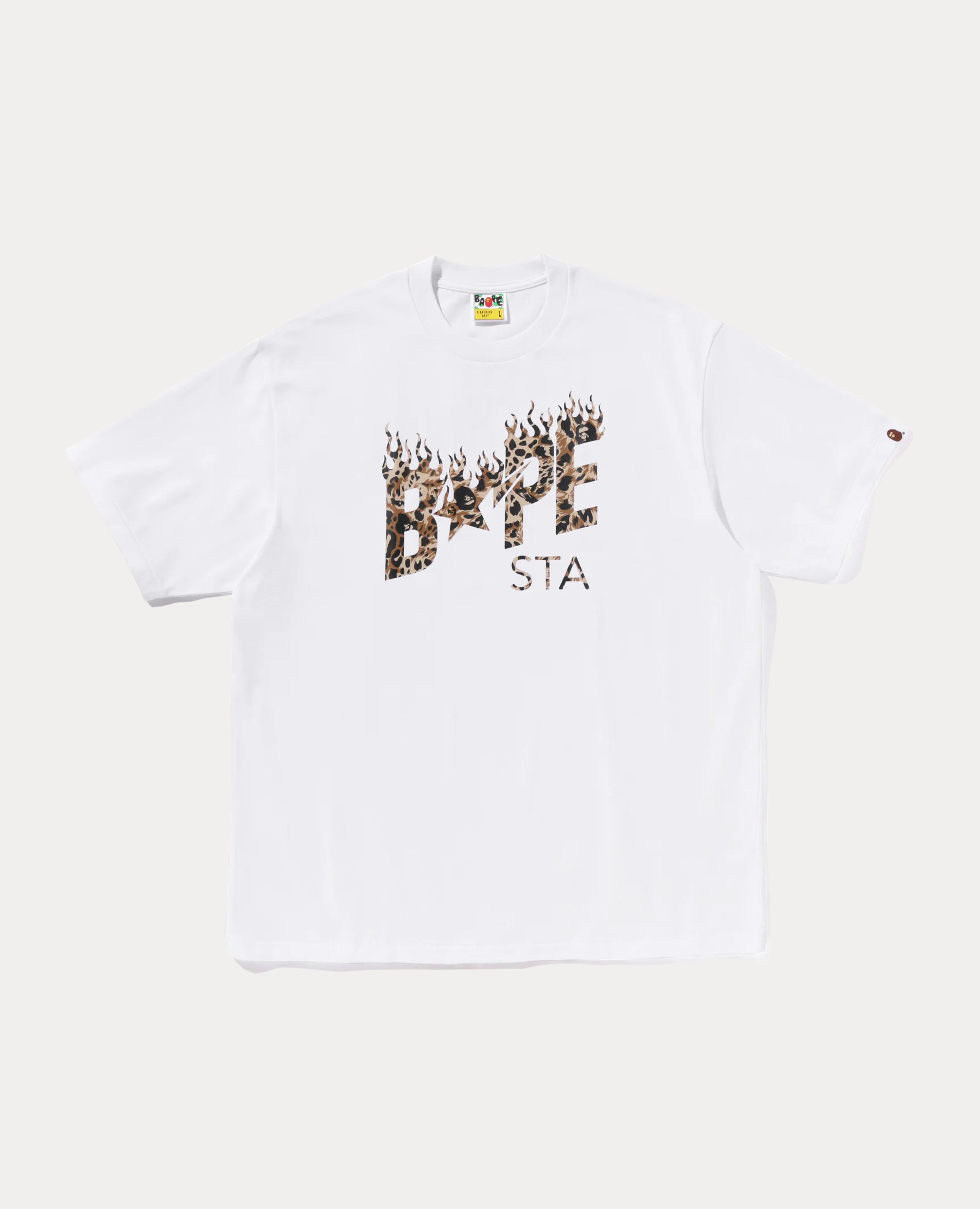 A Bathing Ape Sta Logo Relaxed Fit Tee