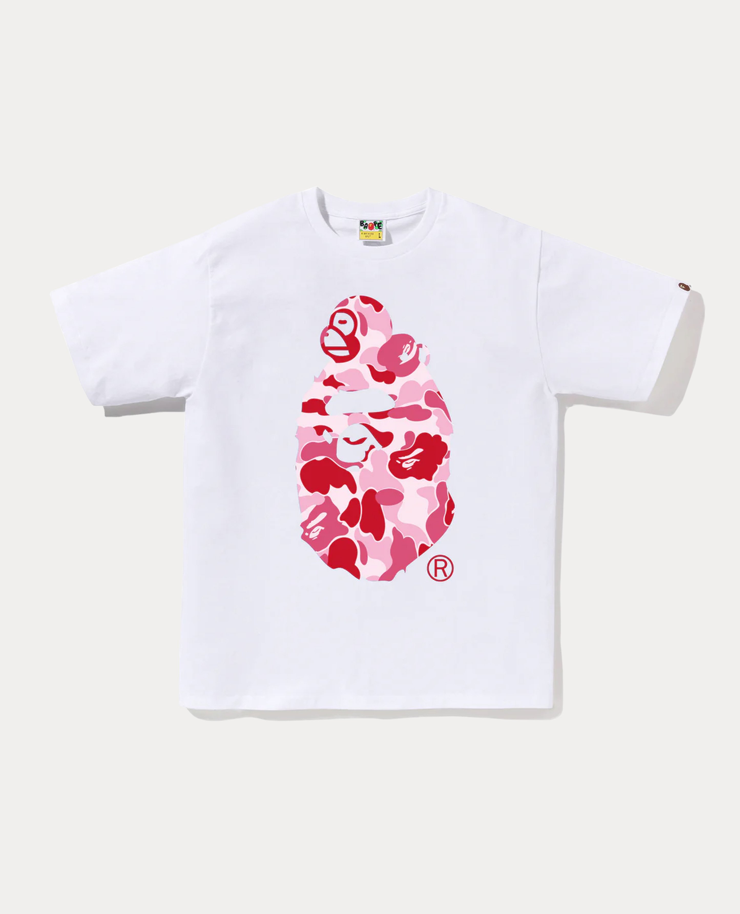 A Bathing Ape Abc Camo Milo On Big Ape Tee