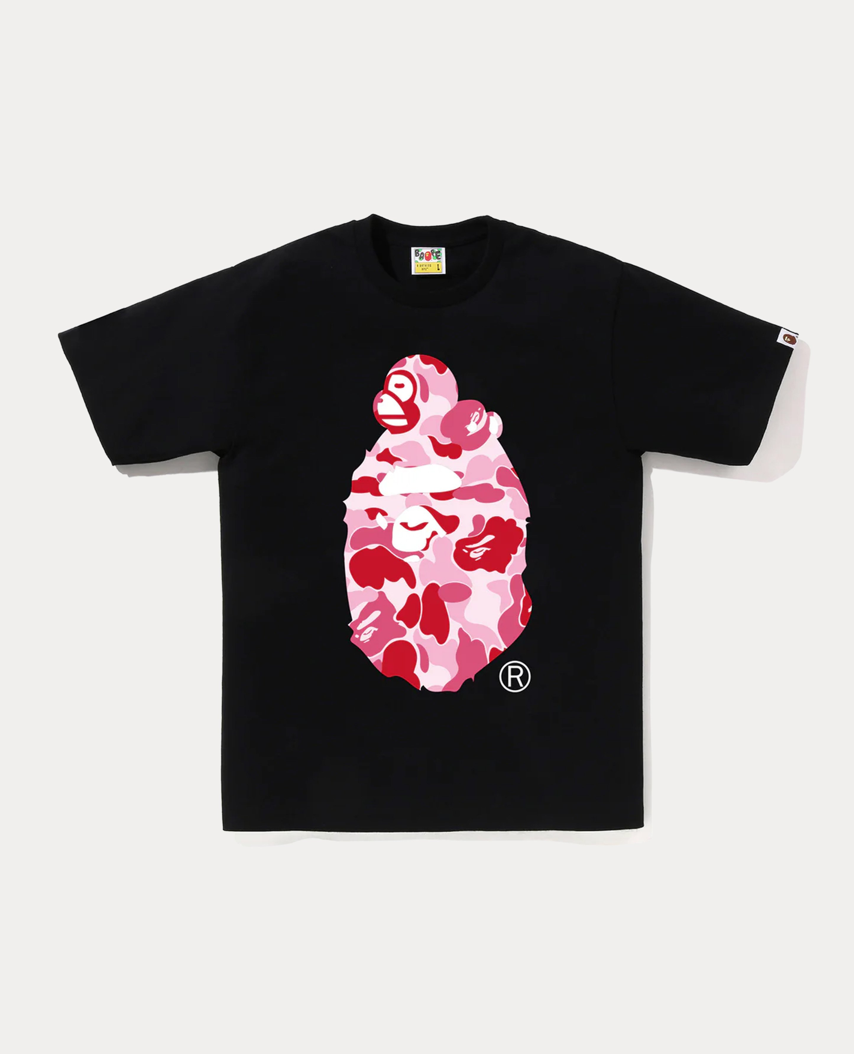 A Bathing Ape Abc Camo Milo On Big Ape Tee