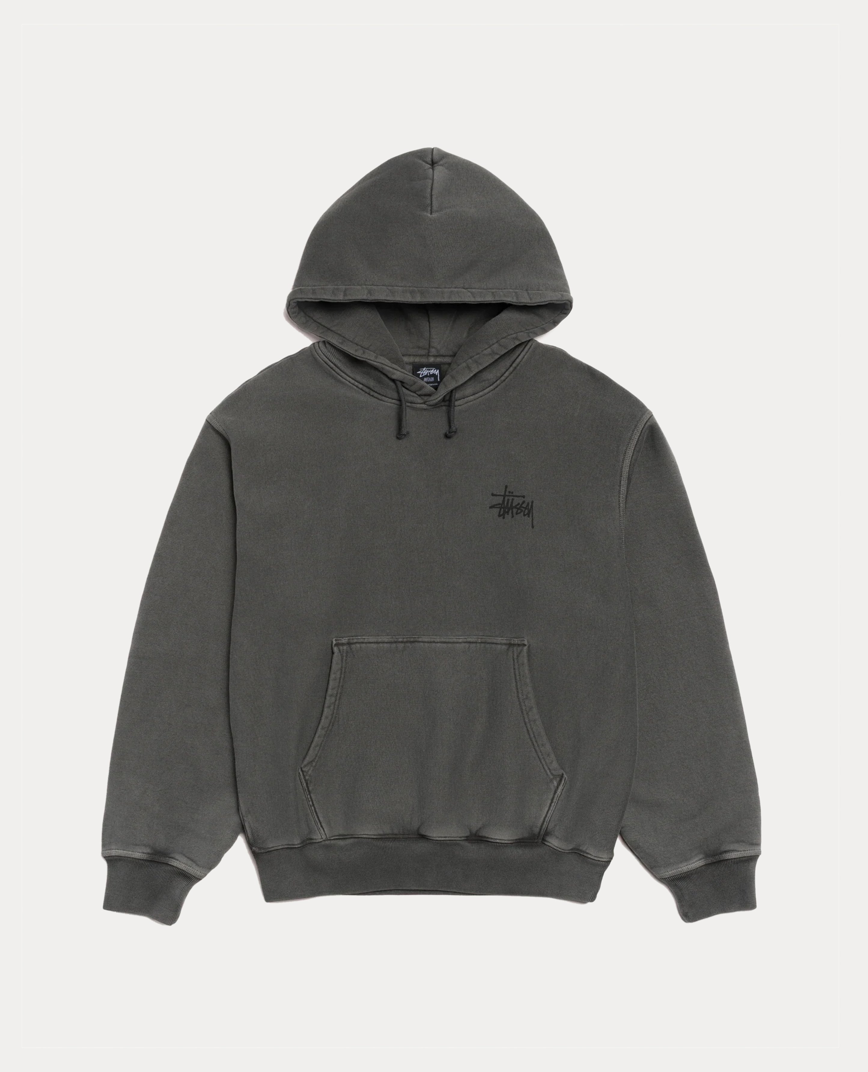 Stüssy Basic Stüssy Hoodie Pigment Dyed