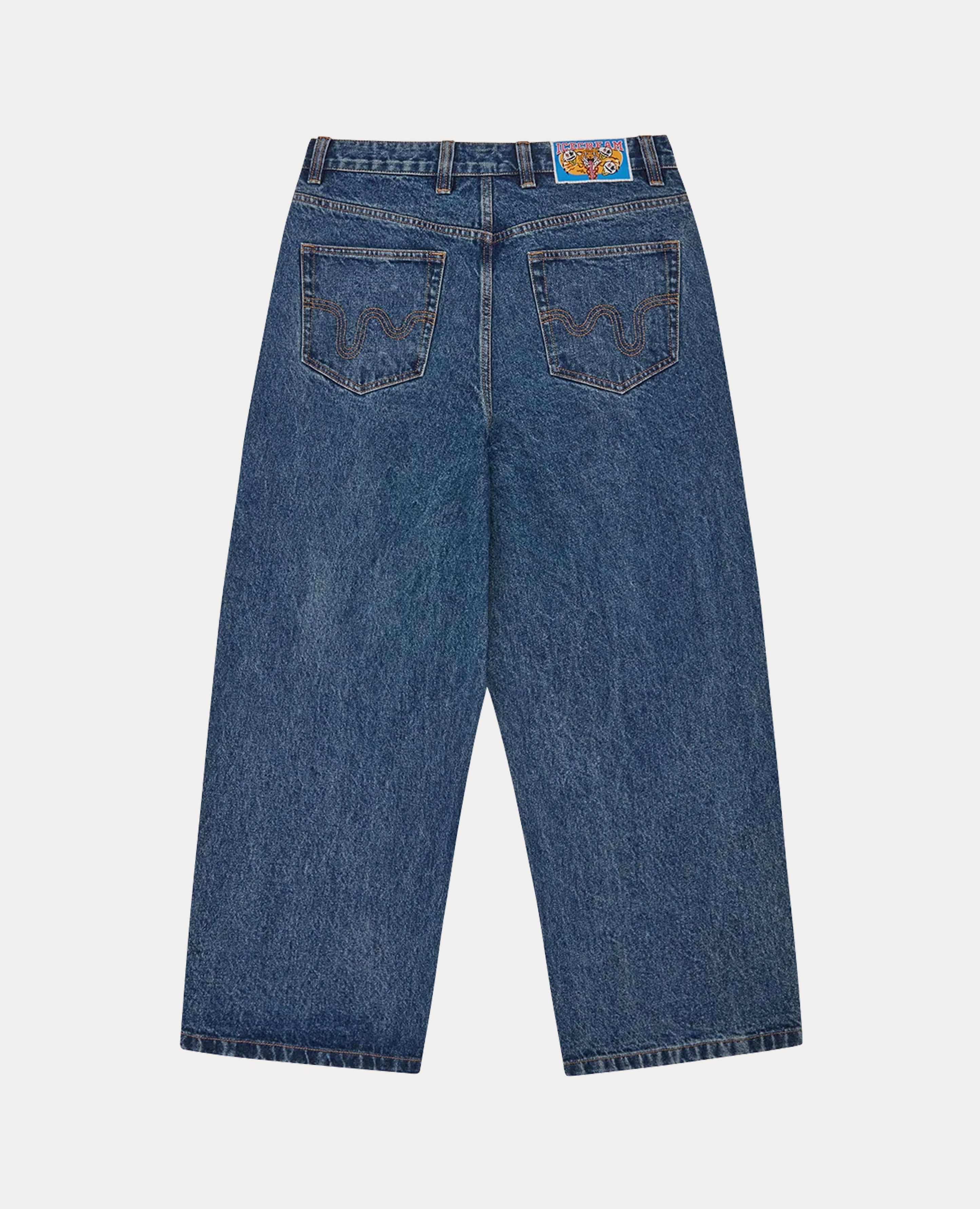 ICECREAM Running Dog Triple Scoop Wide Denim Jeans