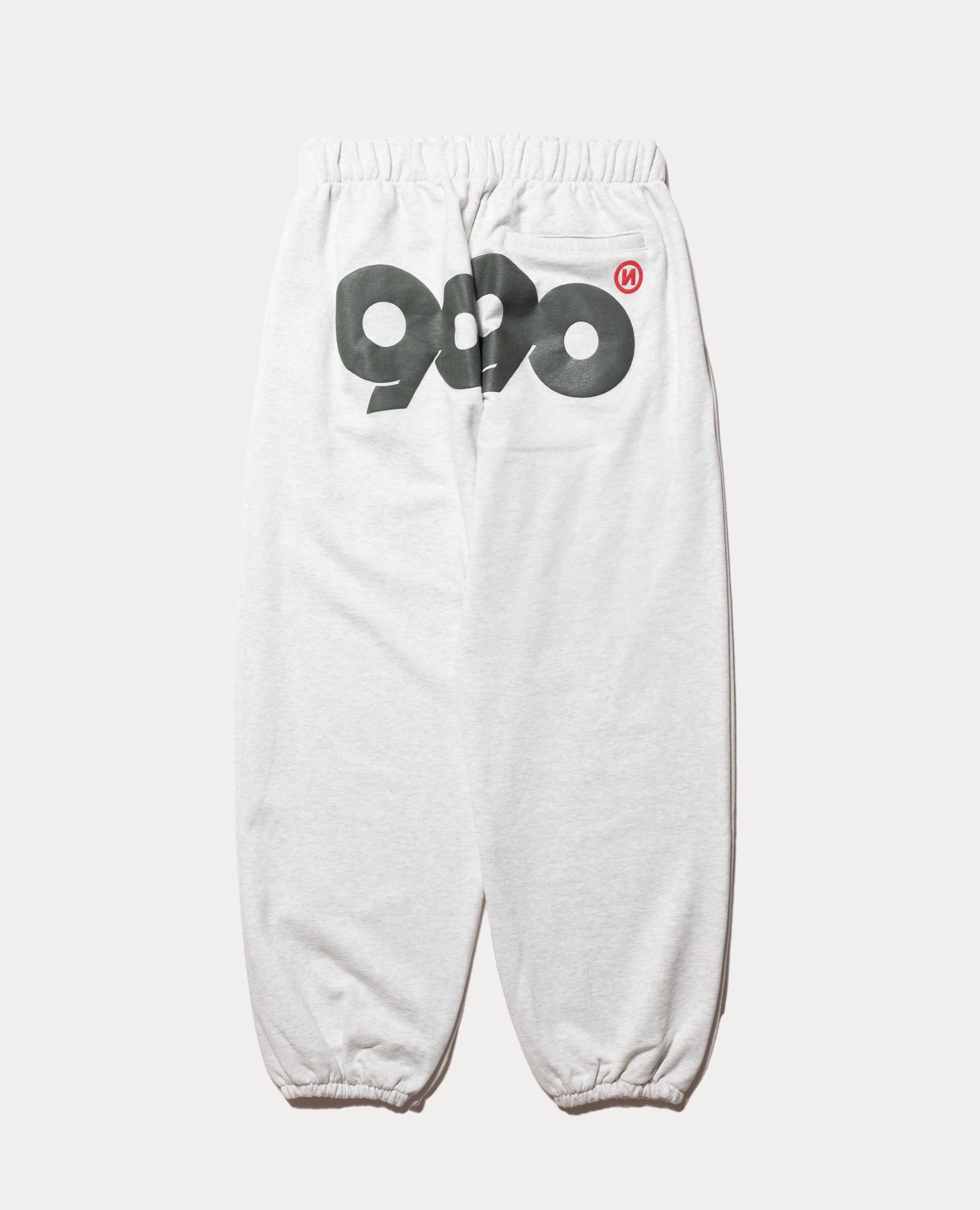 9090 90 Logo Glow Puff Logo Sweat Pants