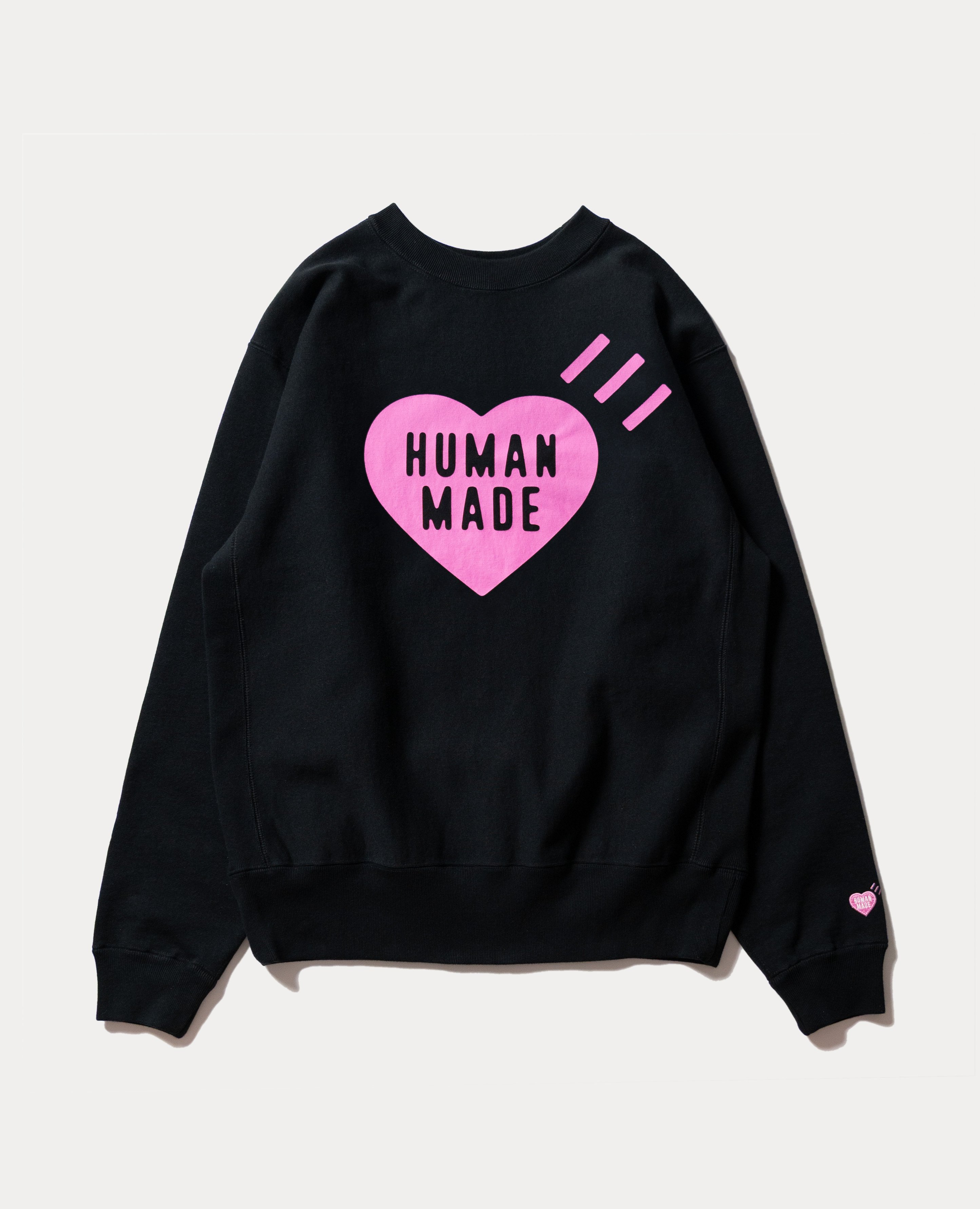Human Made Heart Sweatshirt Shibuya