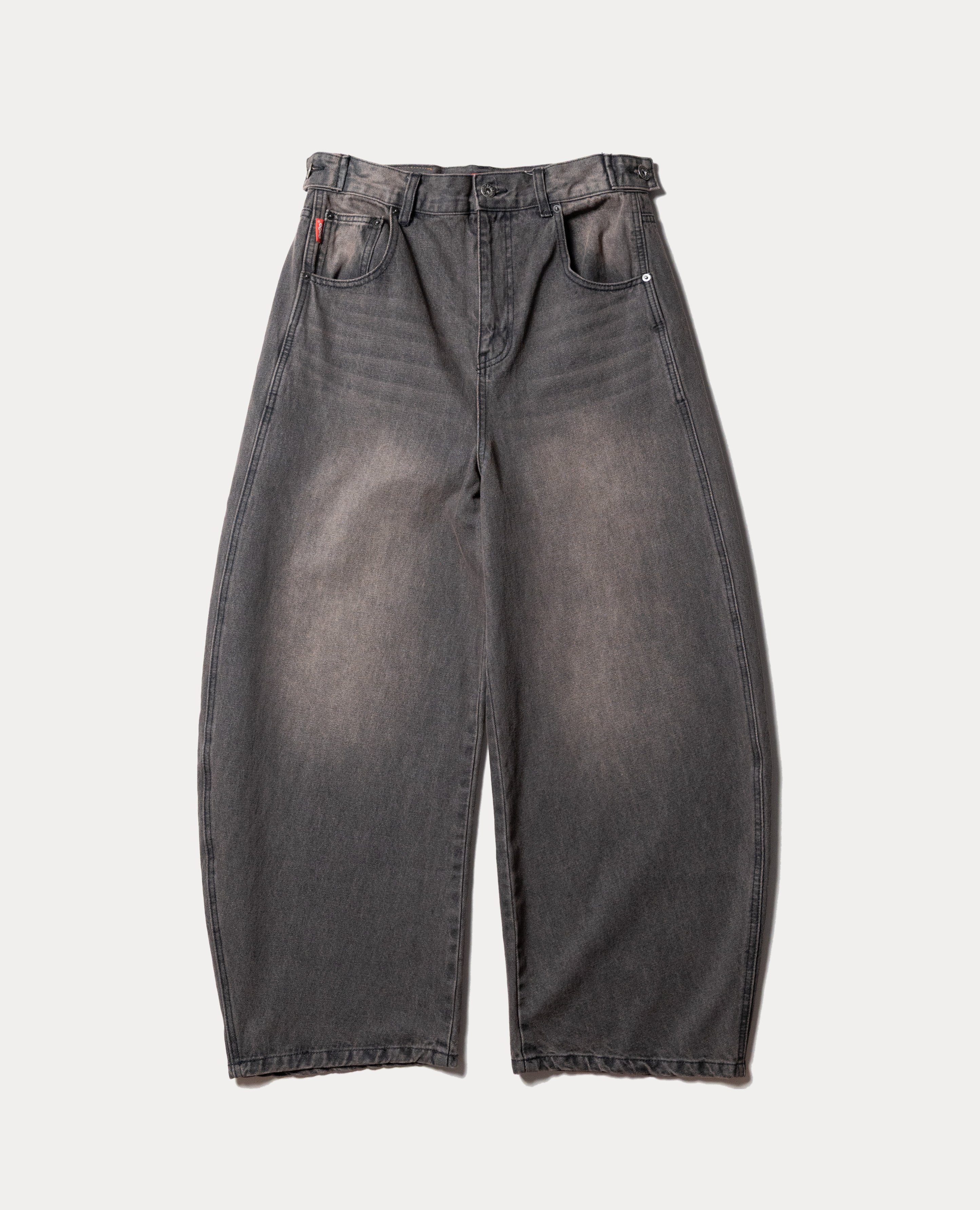 9090 OG Logo Painted Denim Pants