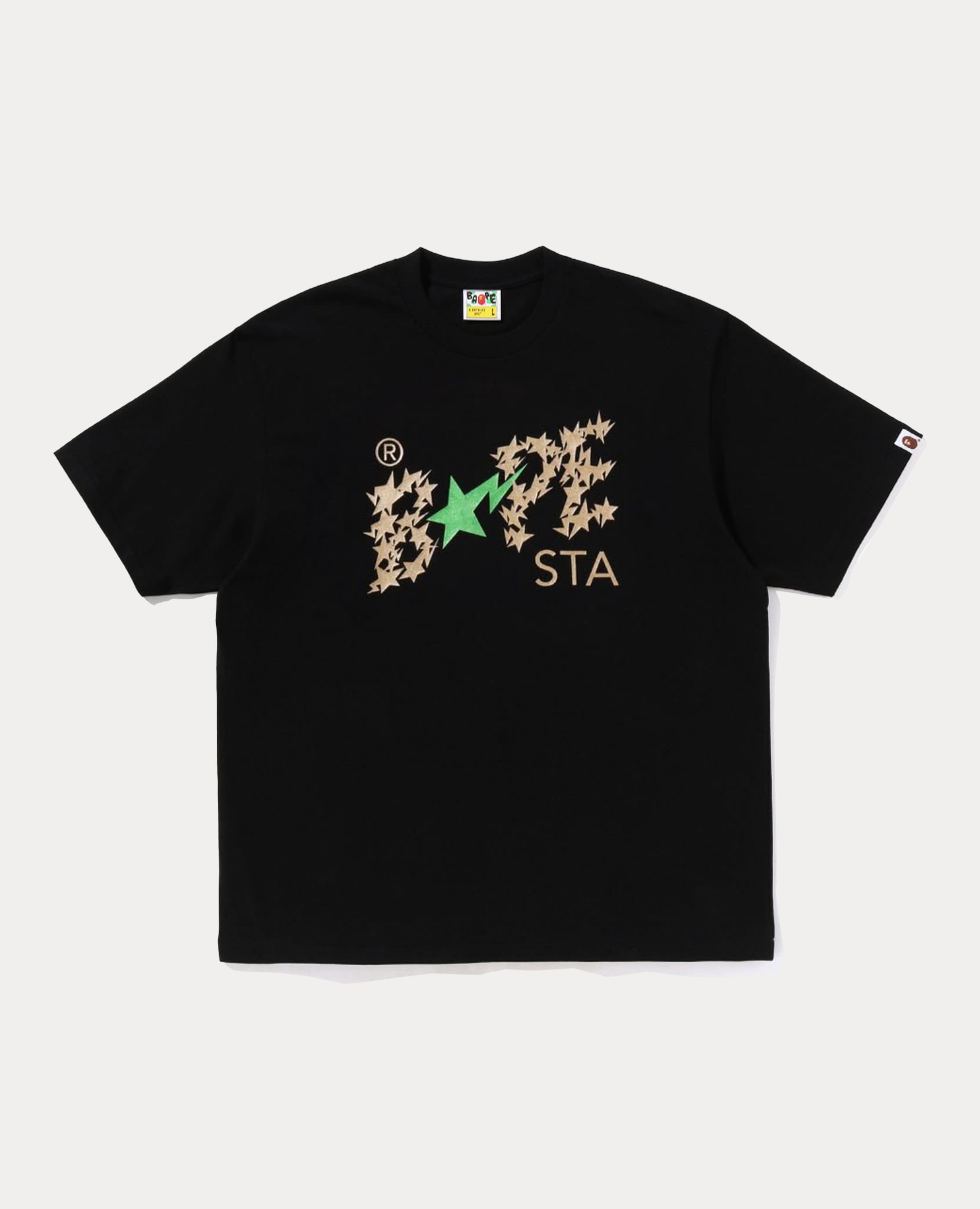 A Bathing Ape Metallic Bape Sta Logo Relaxed Fit Tee