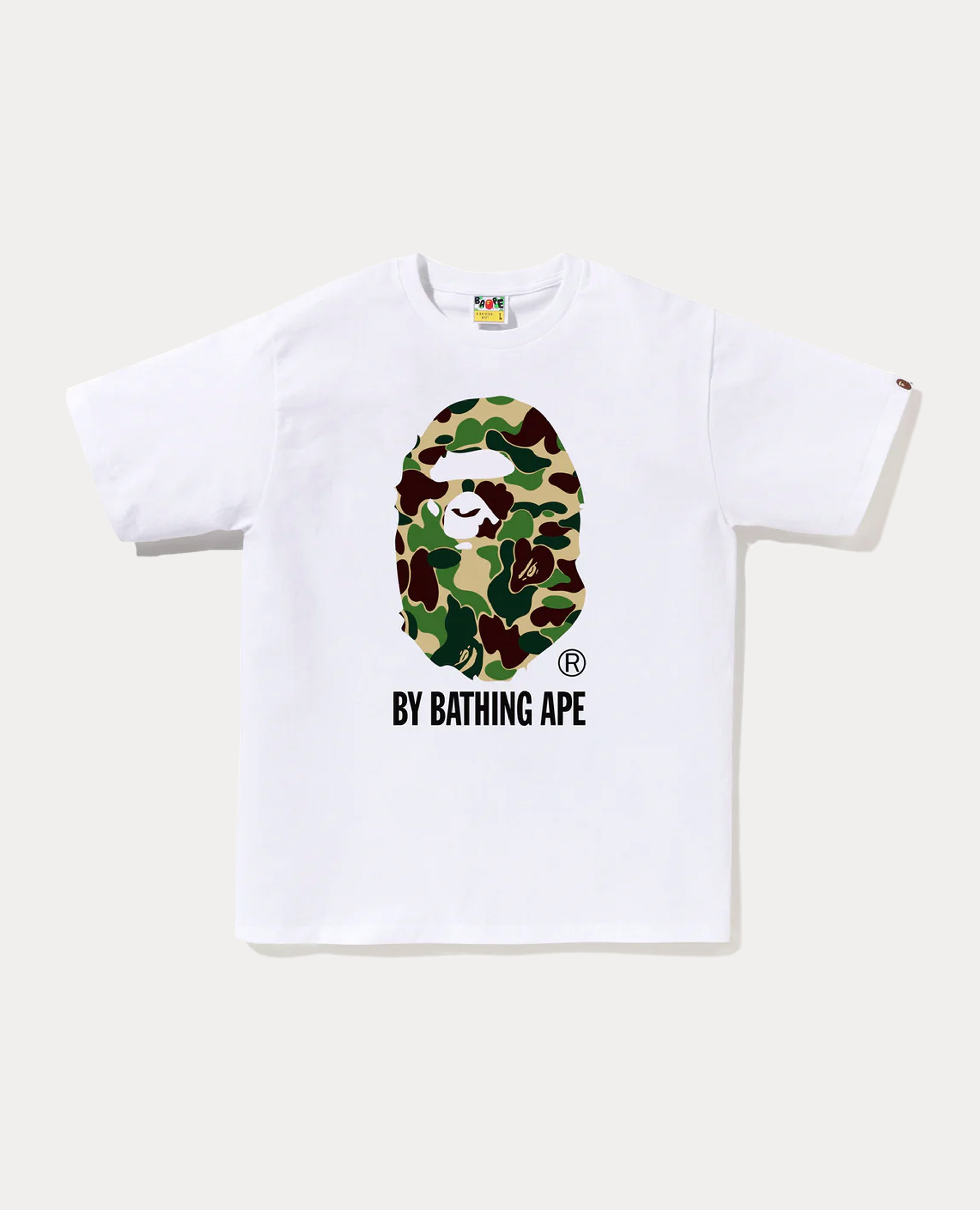 A Bathing Ape Abc Camo Ape Head Tee