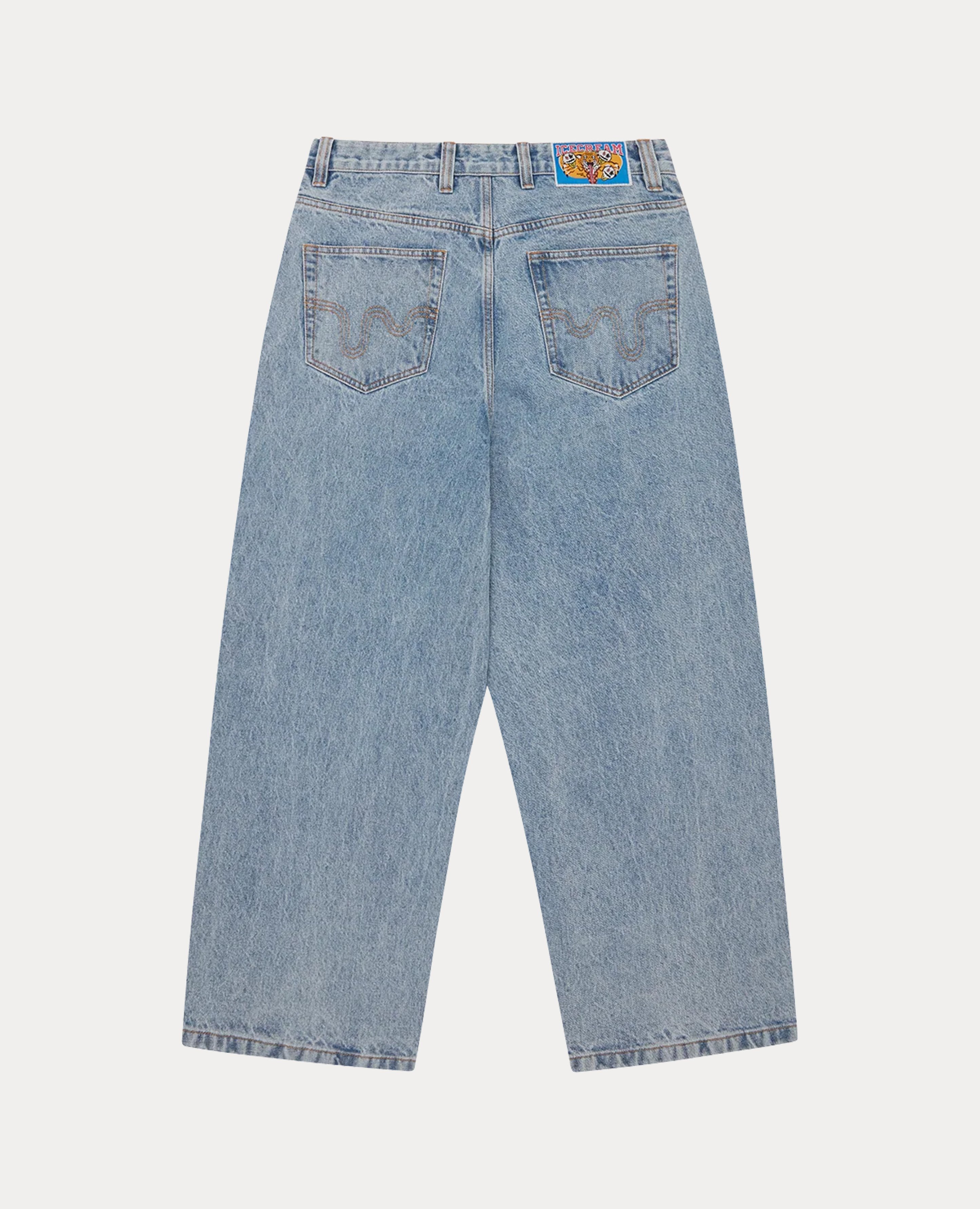 ICECREAM Running Dog Triple Scoop Wide Denim Jeans