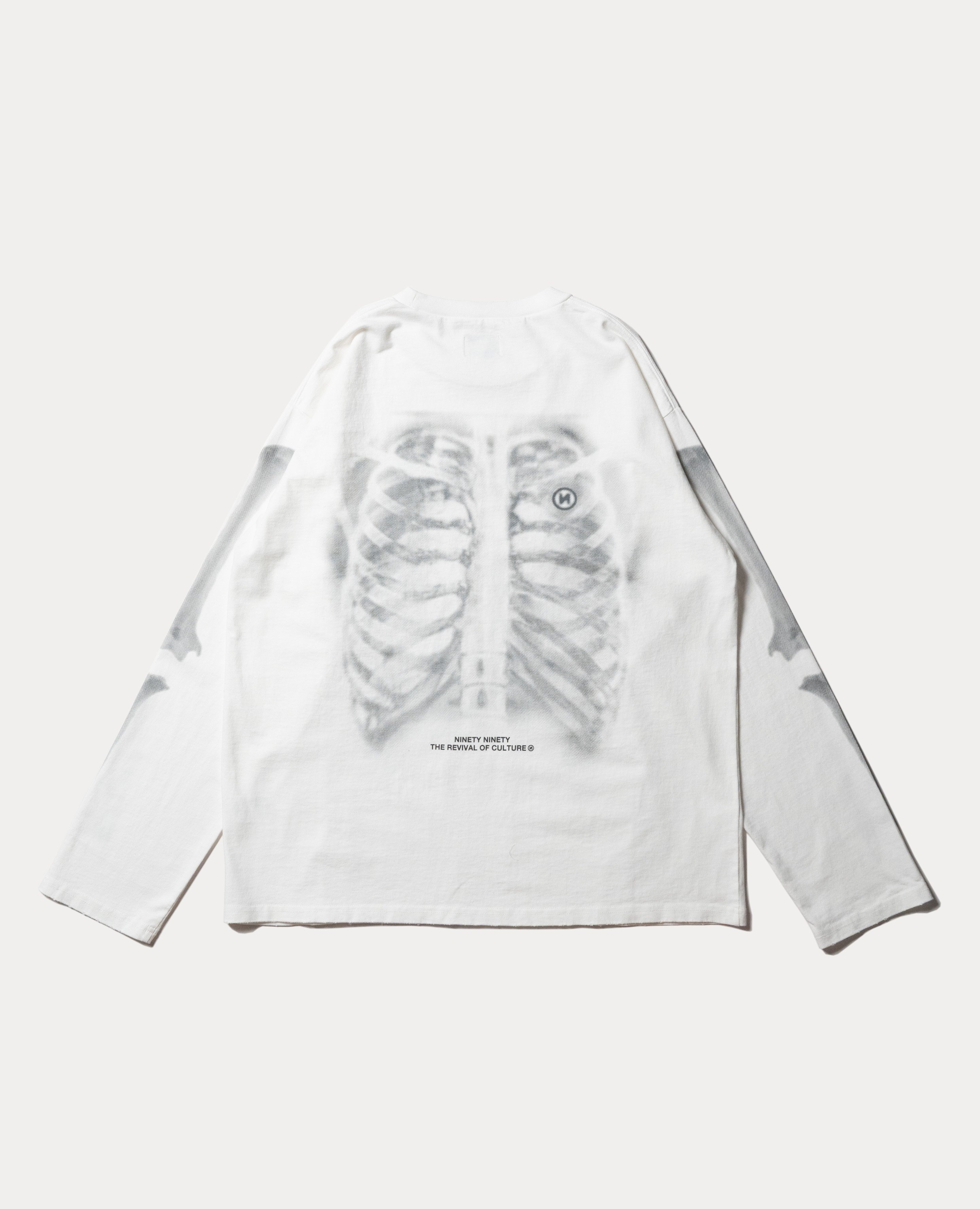 9090 X-ray Bone Vintage L/S Tee