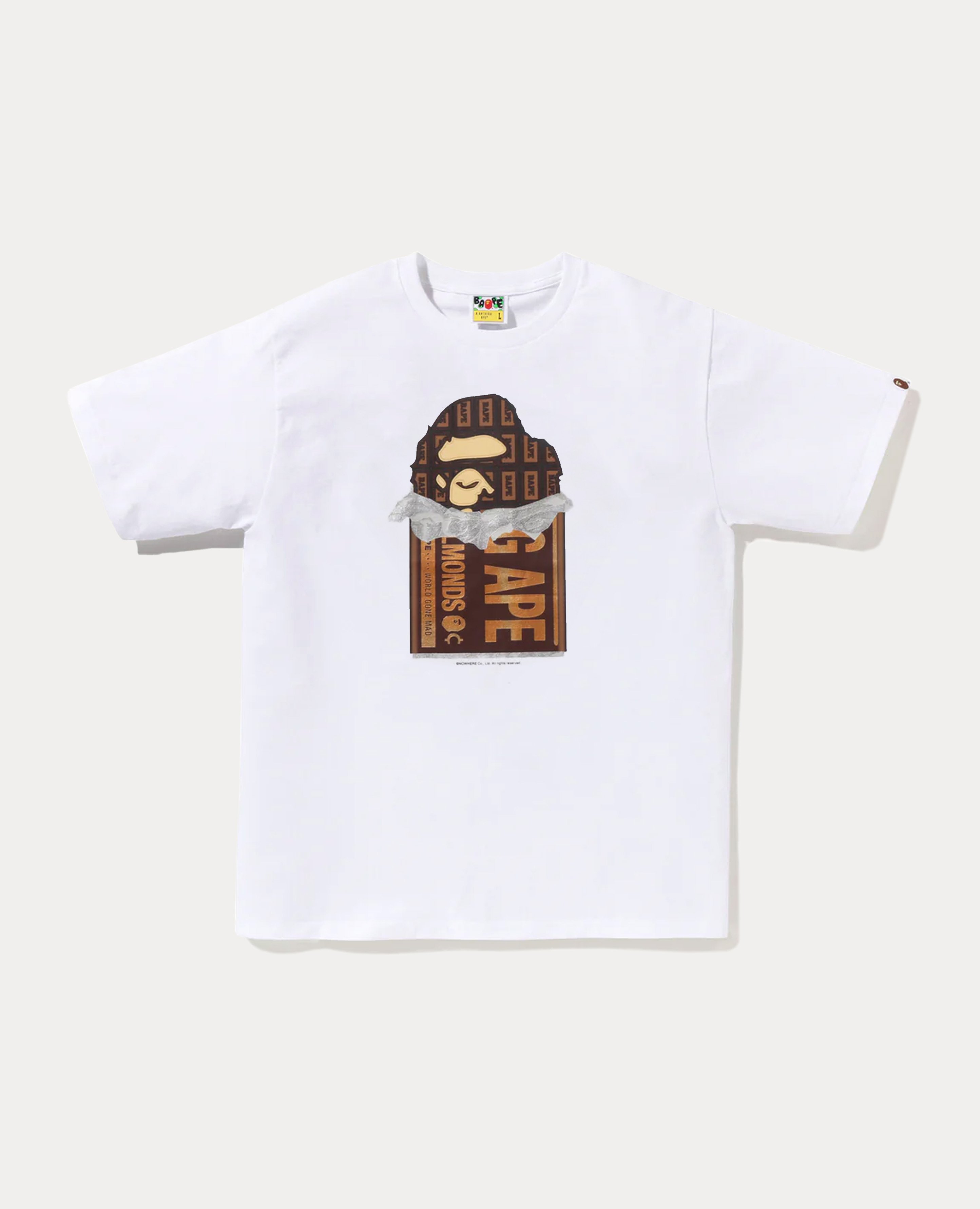 A Bathing Ape Chocolate Bar Ape Head Tee