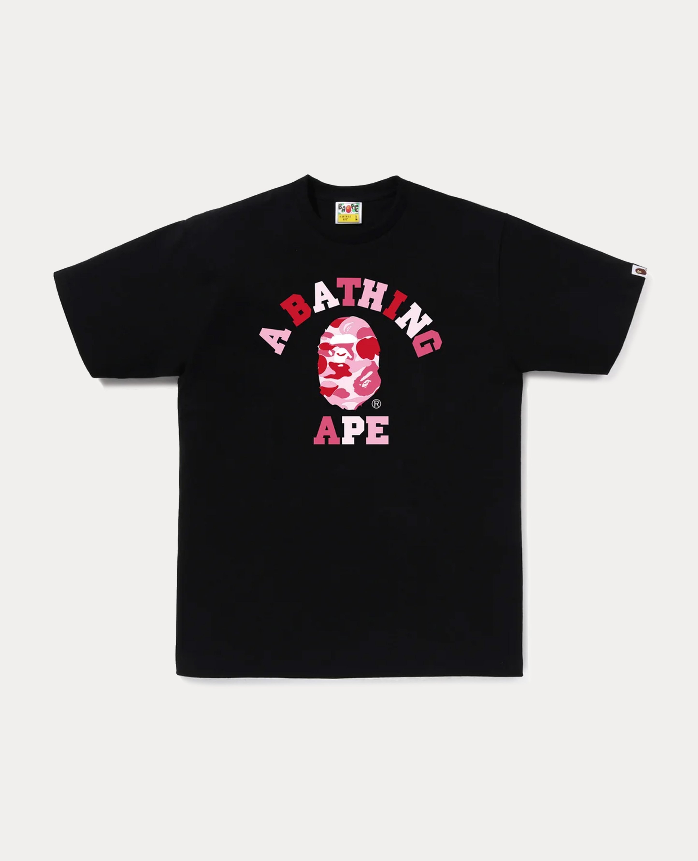 A Bathing Ape Abc Camo College Tee