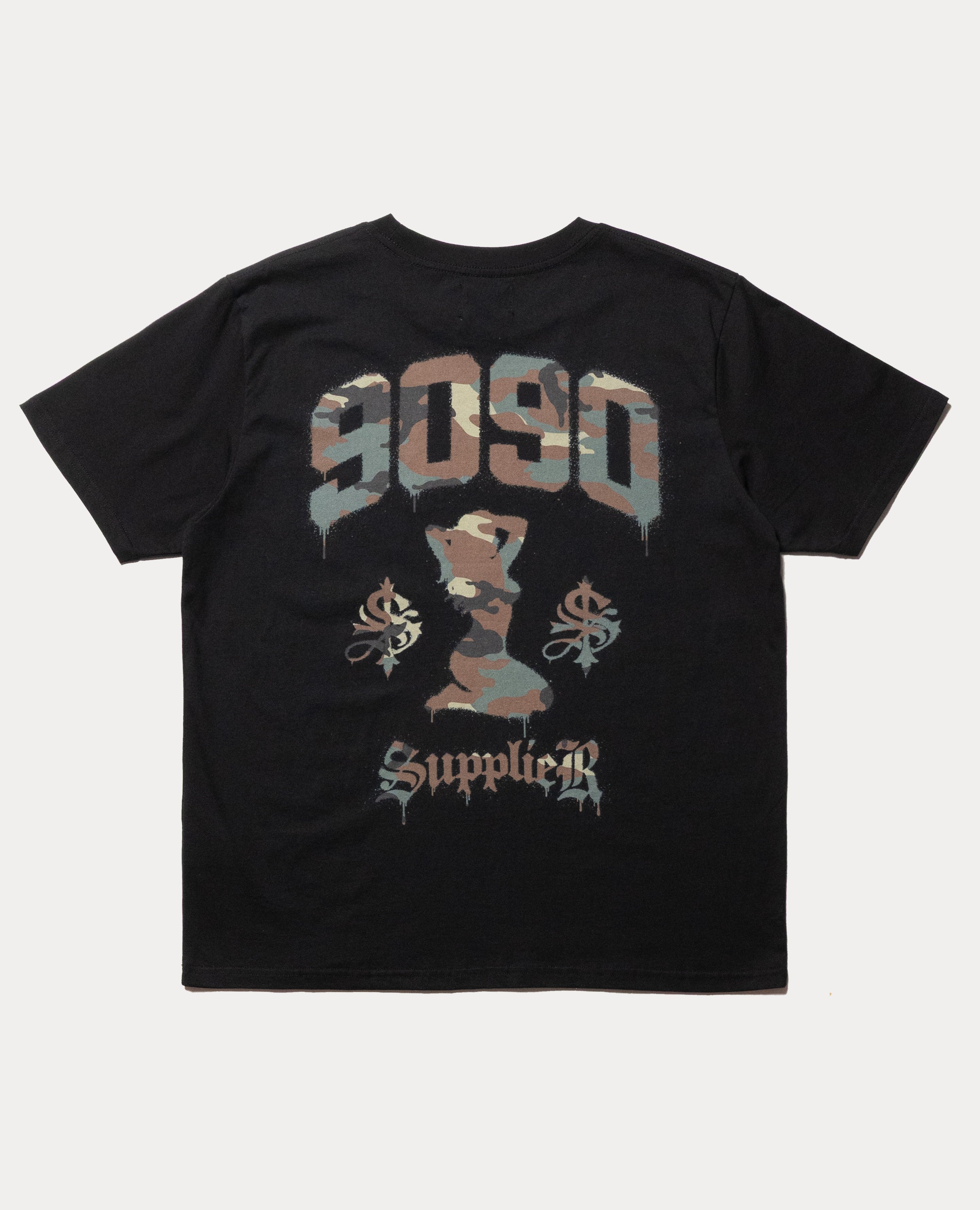 9090 x SUPPLIER Camouflage Sexy Logo Tee