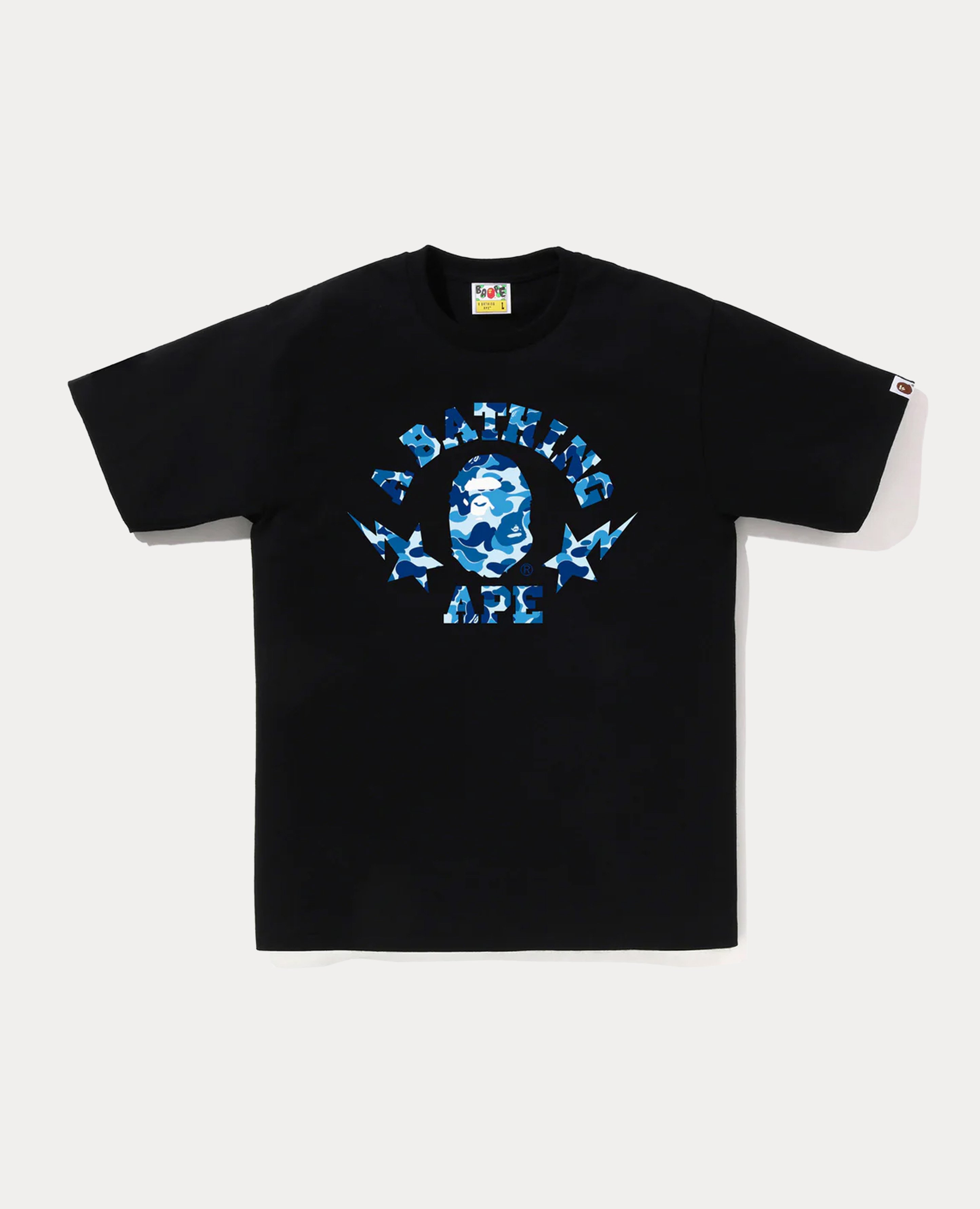 A Bathing Ape Abc Camo STA College Tee