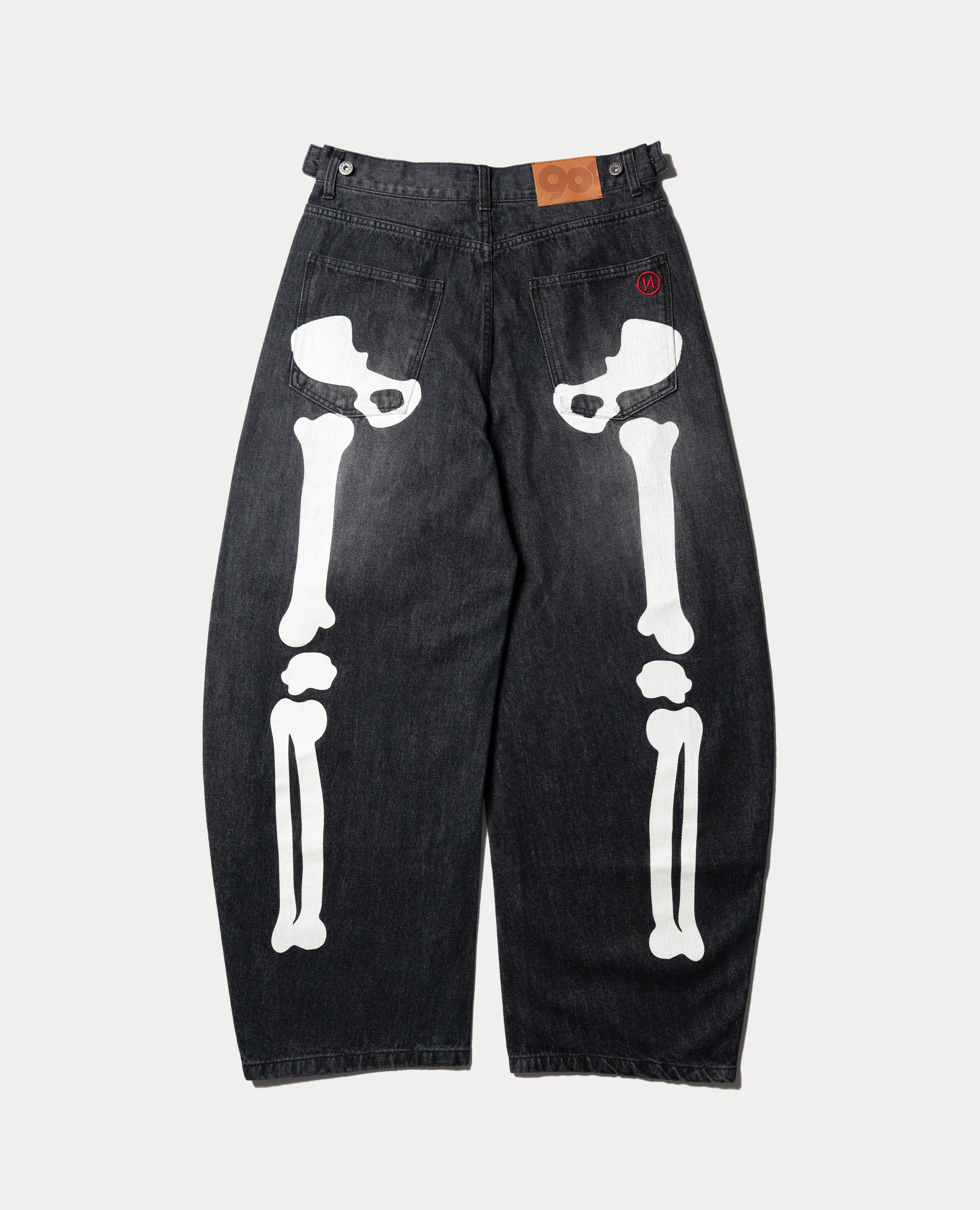 9090 Bone Hand Denim pants