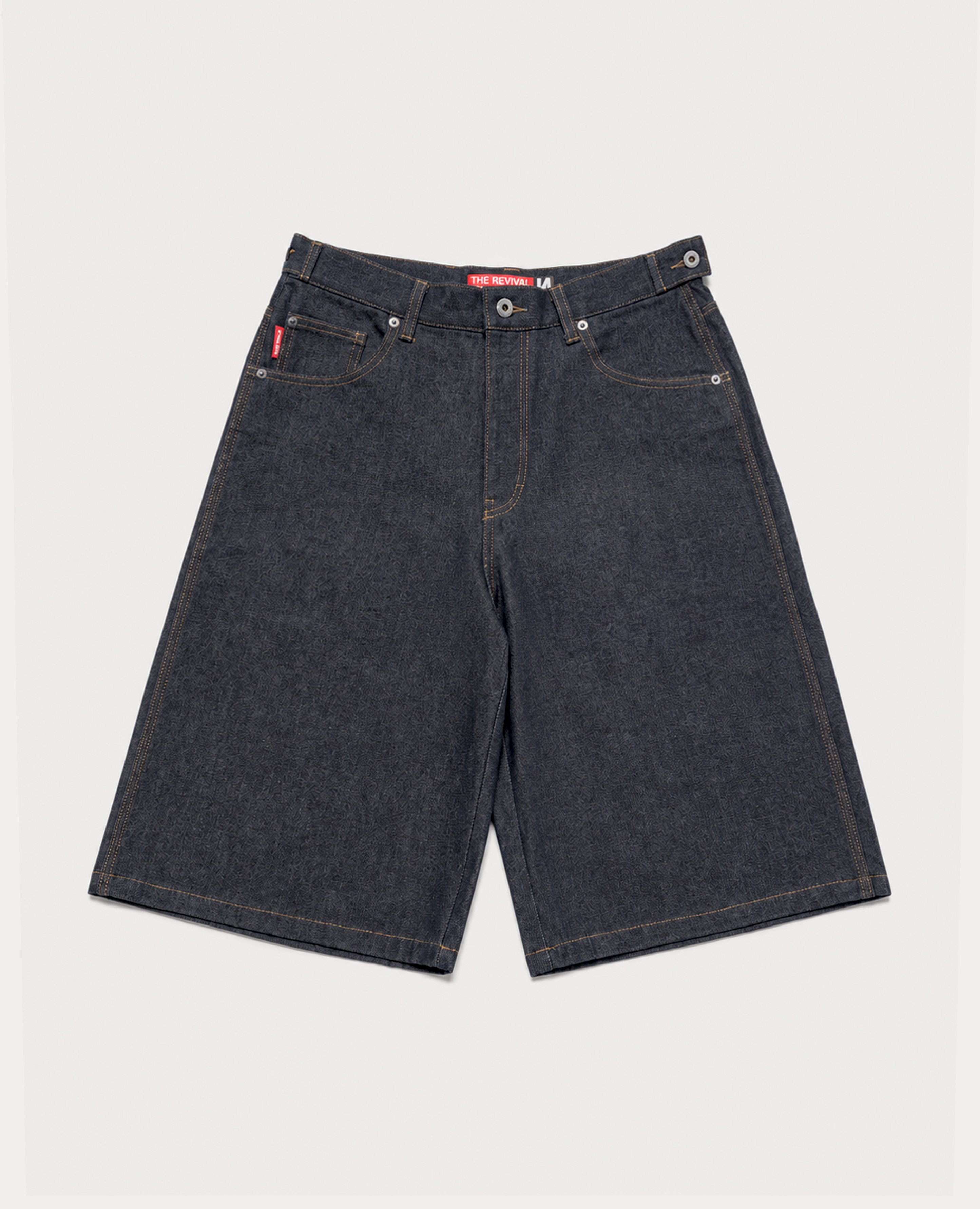 9090 OG Logo Painted Buggy Jorts