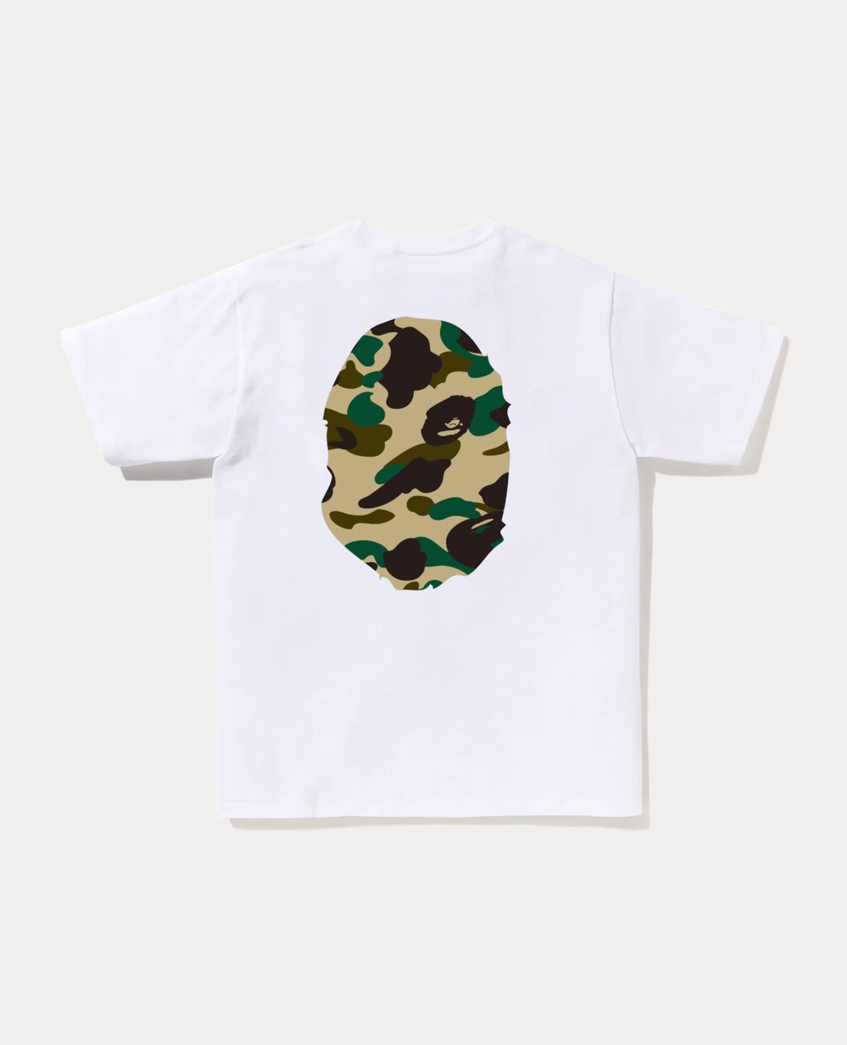 A Bathing Ape 1ST Camo Big Ape Head Tee