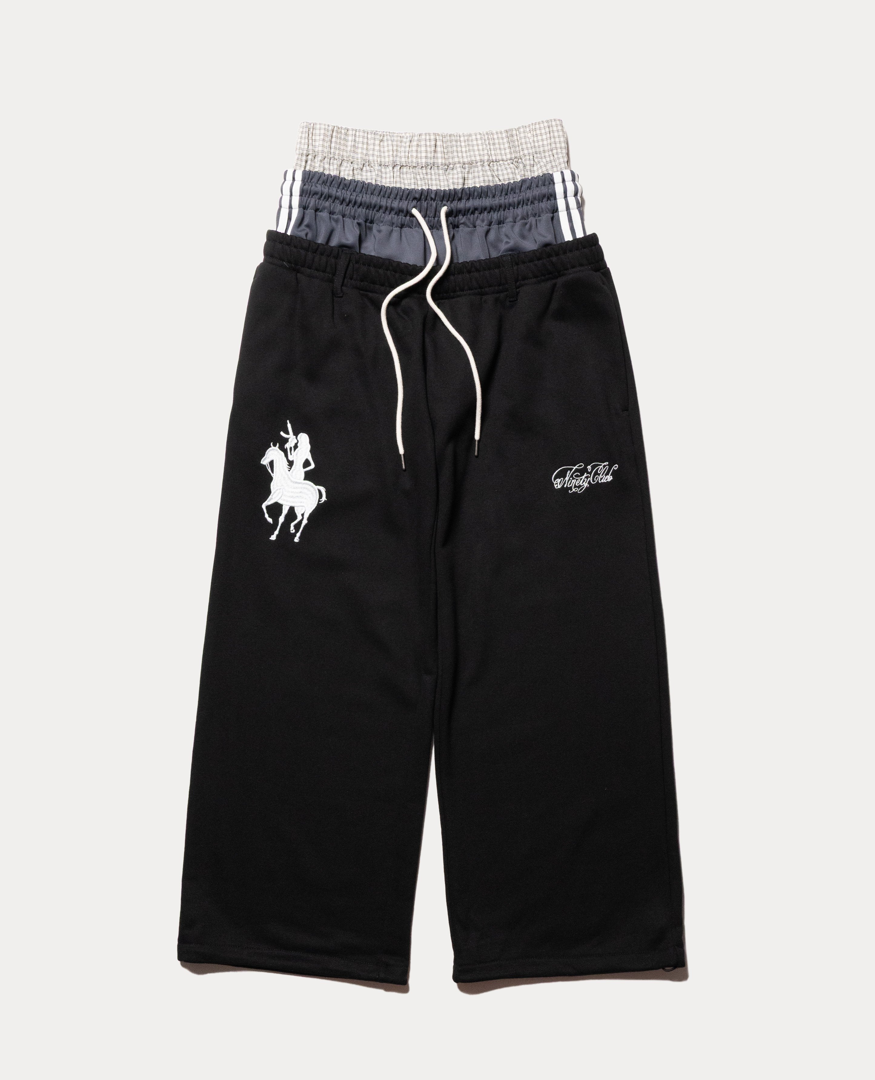 9090 Ninety Club Logo Triple Layered Sweat pants