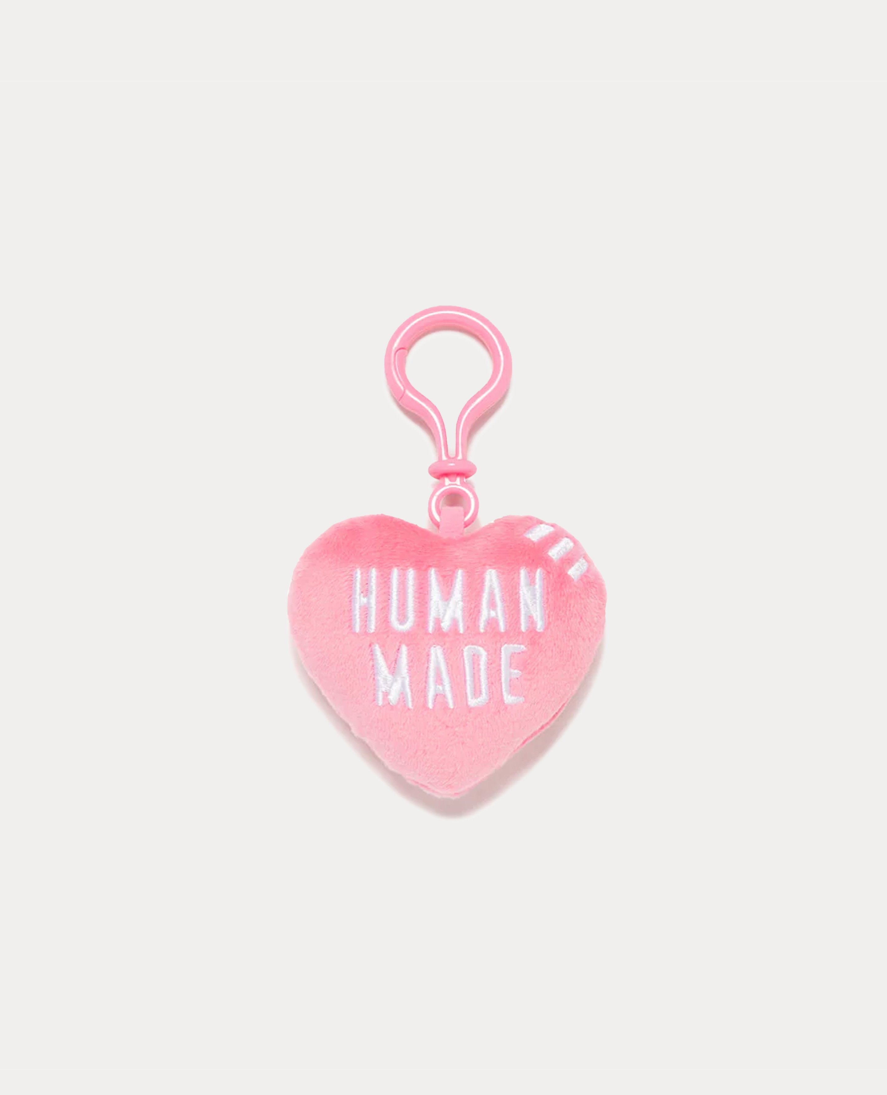 Human Made Stuffed Heart Key Charm