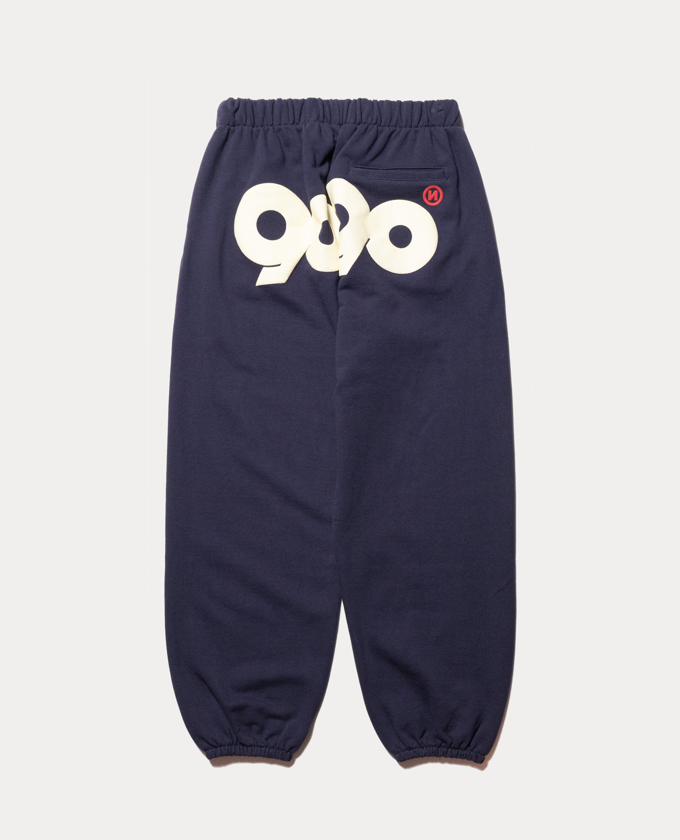 9090 90 Logo Glow Puff Logo Sweat Pants