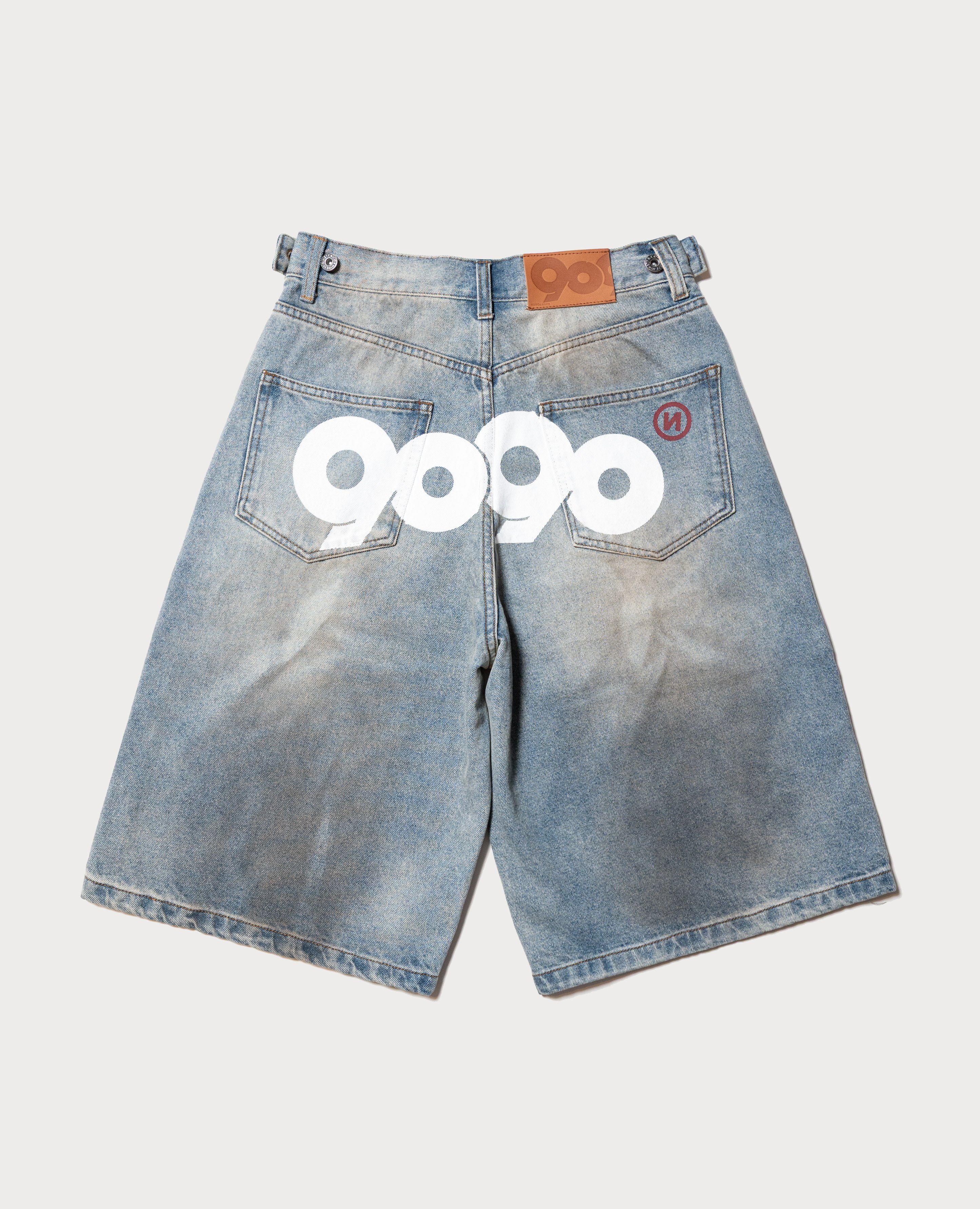 9090 OG Logo Painted Buggy Jorts