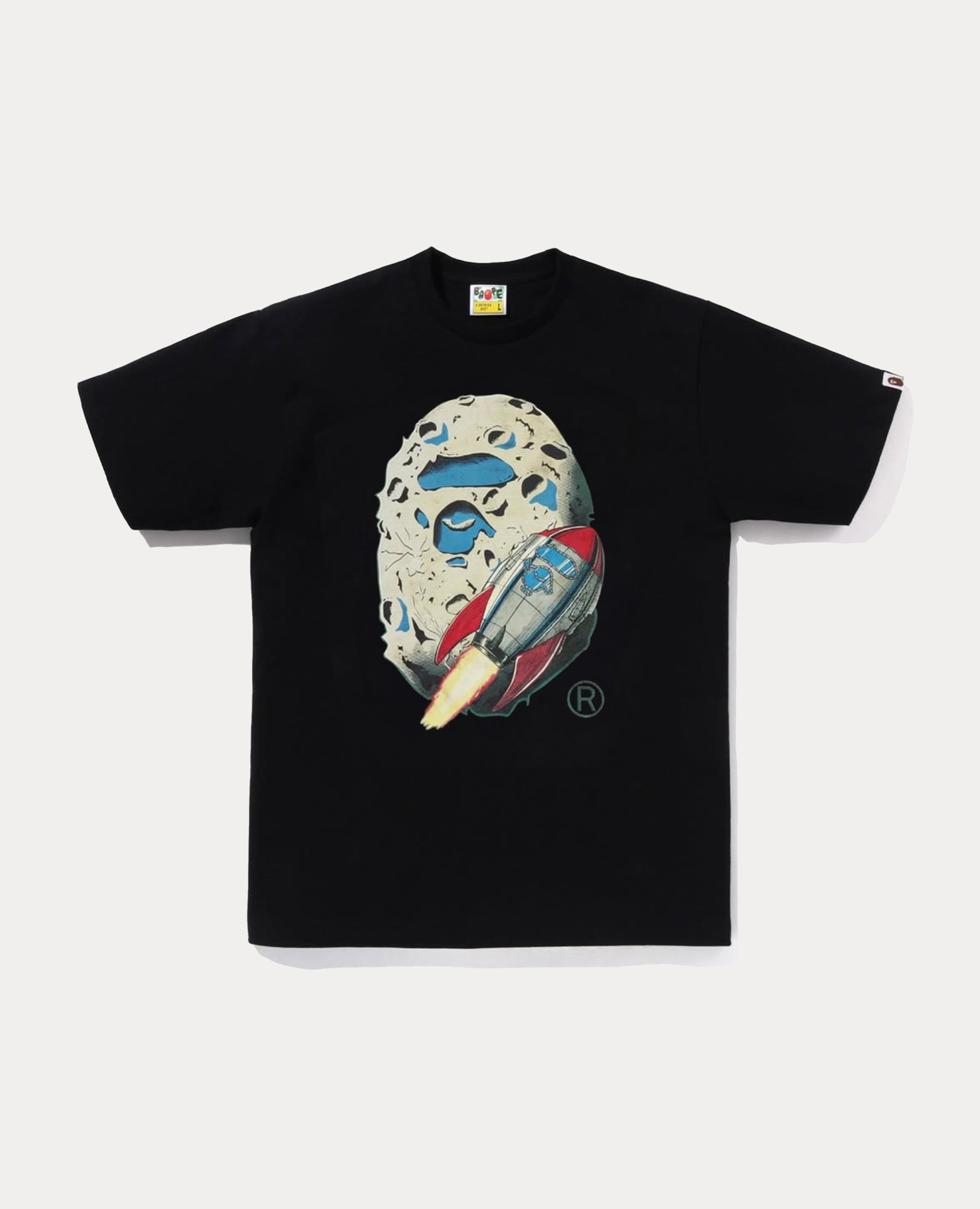 A Bathing Ape Moon Ape Head Tee