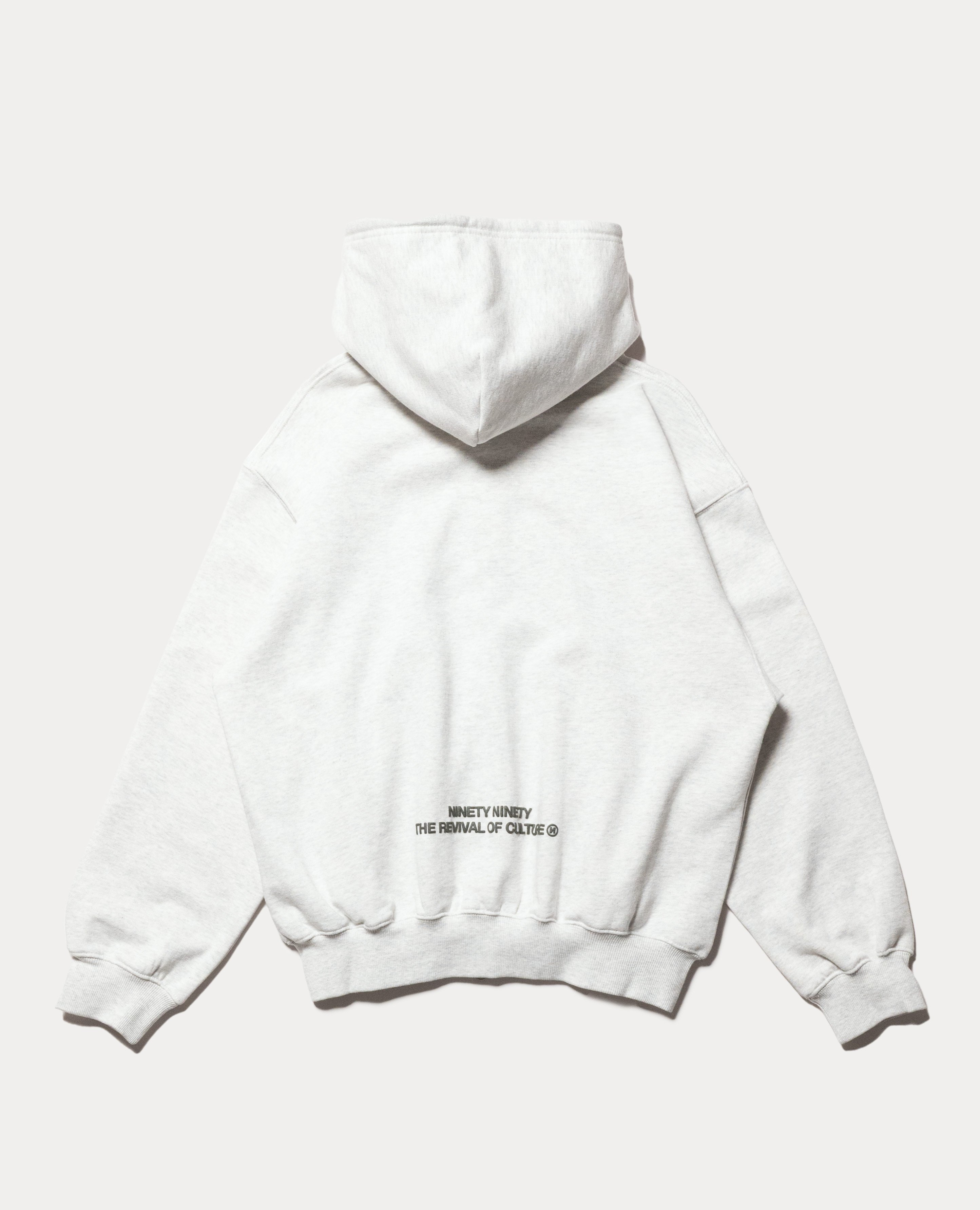9090 90 Logo Glow Puff Logo Hoodie