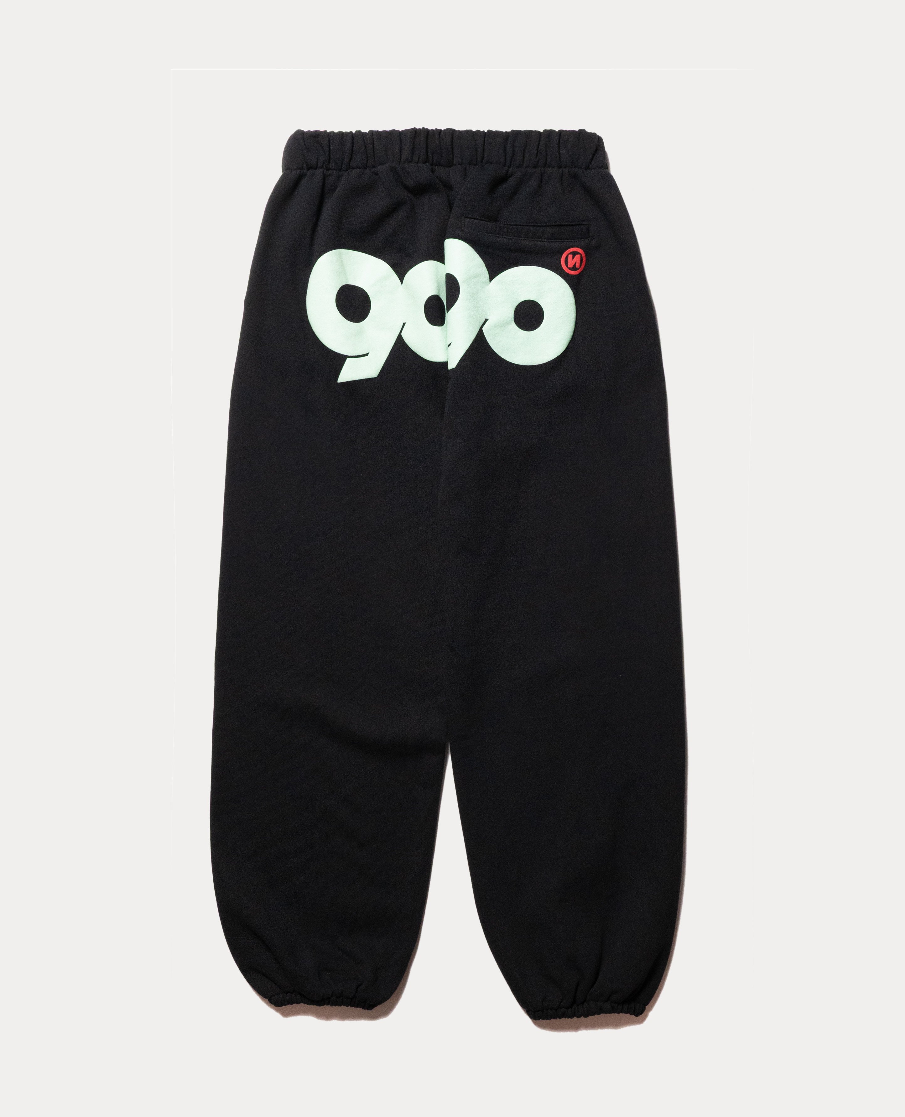 9090 90 Logo Glow Puff Logo Sweat Pants