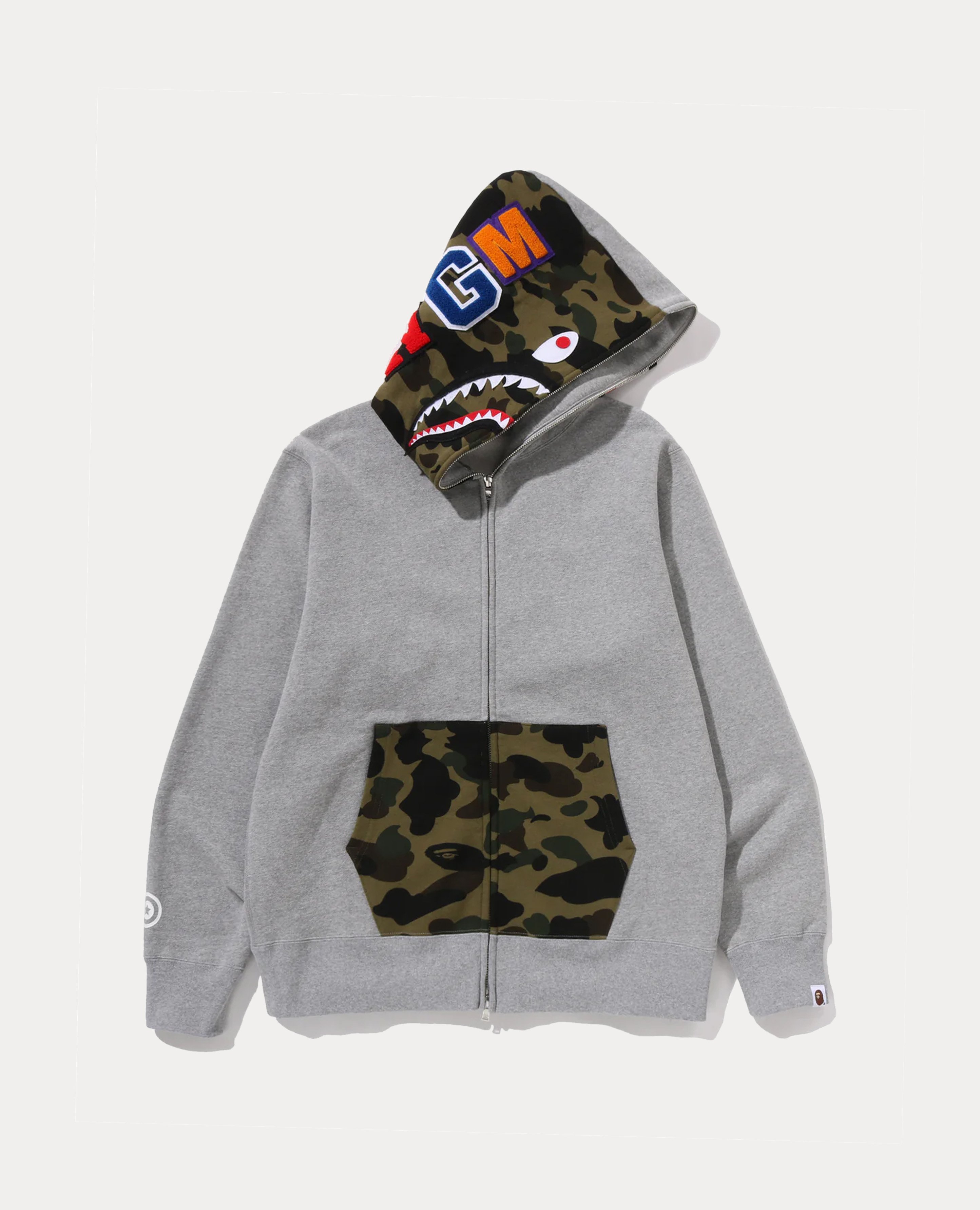 A Bathing Ape Shark Full Zip Hoodie