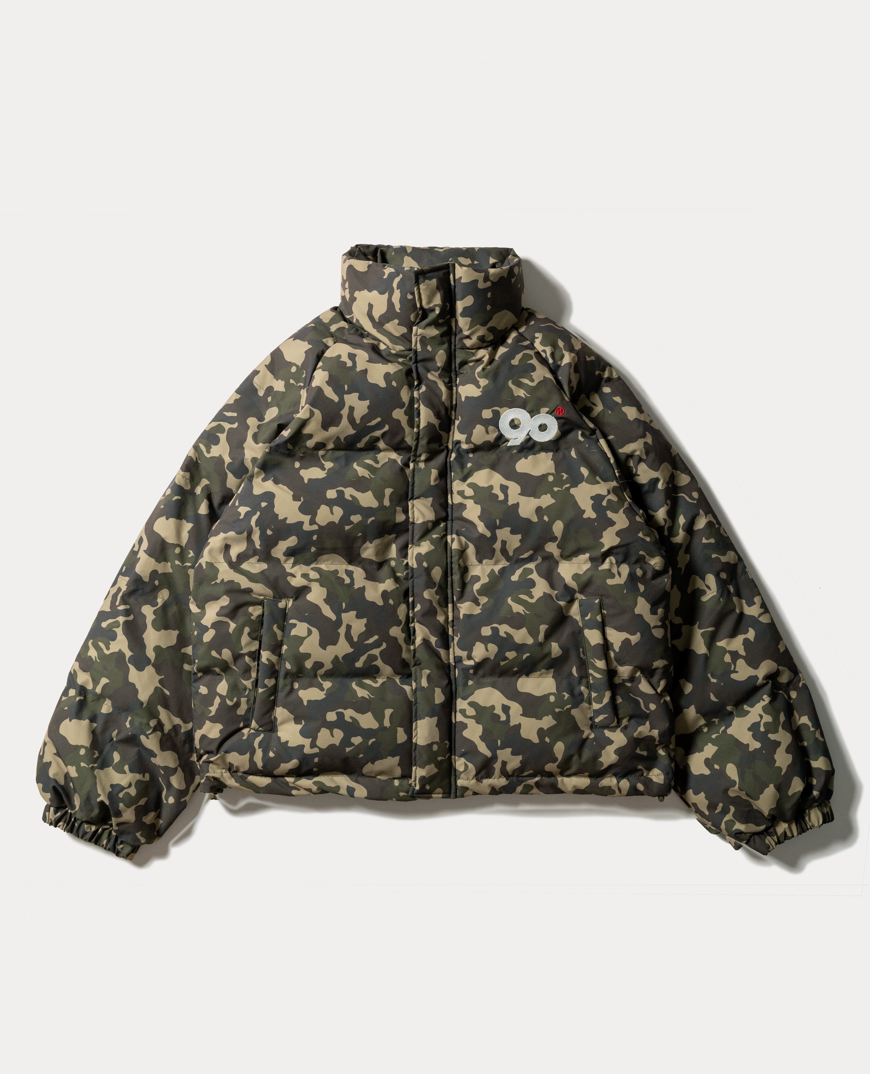 9090 90 Logo Rich Puffer Jacket