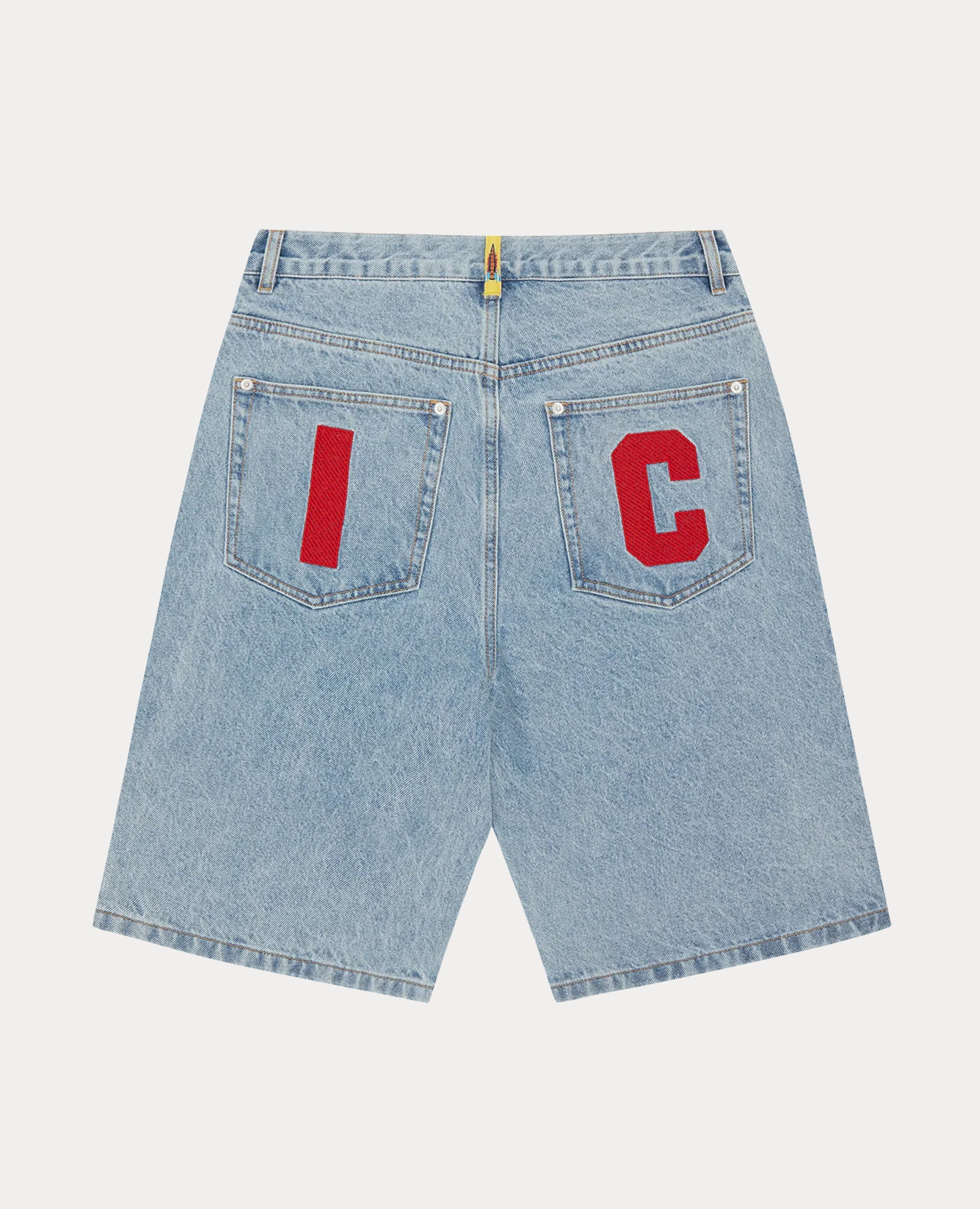 ICECREAM Running Dog Denim Shorts