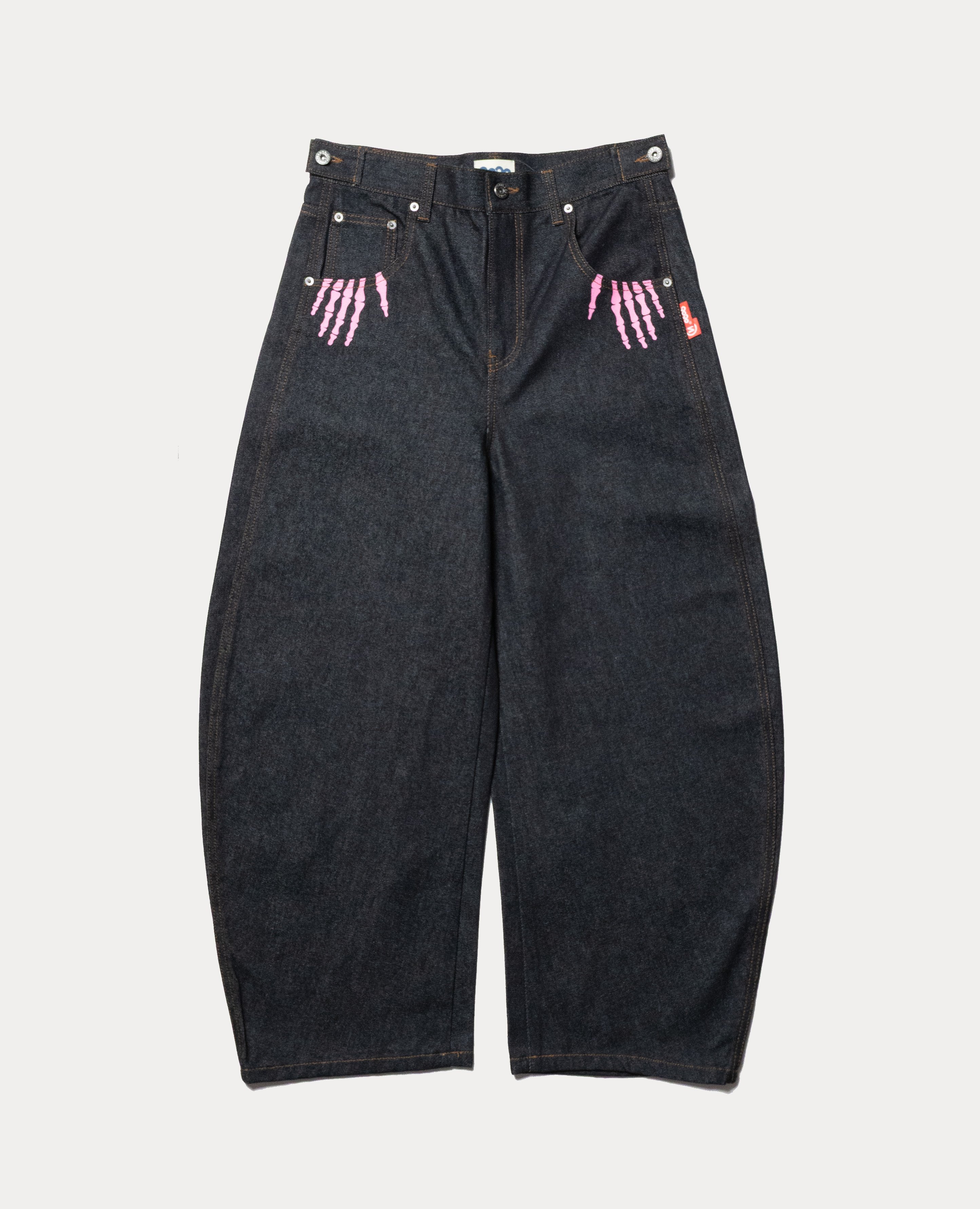 9090 Bone Denim pants pink パンツ